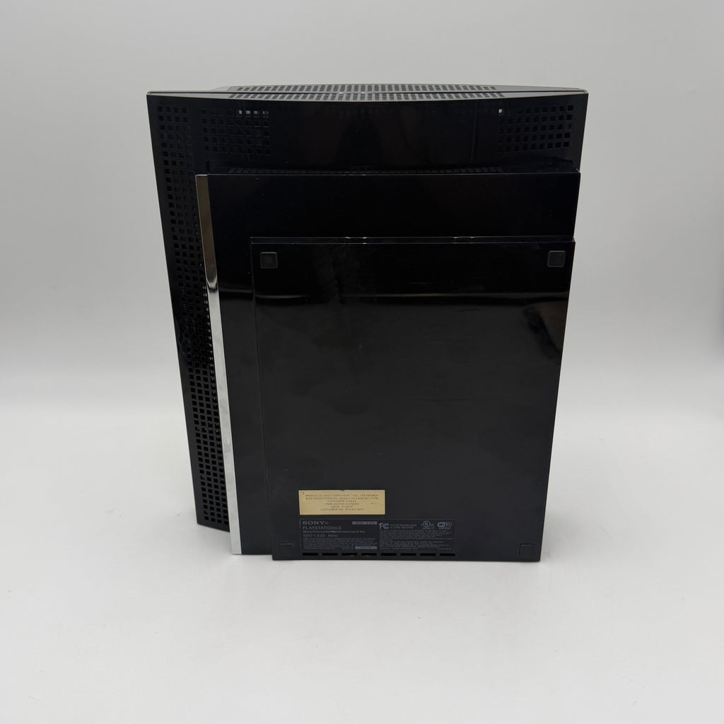 Sony PlayStation 3 Backward Compatible 80GB Black Console CECHE01 w/ 2 controllers