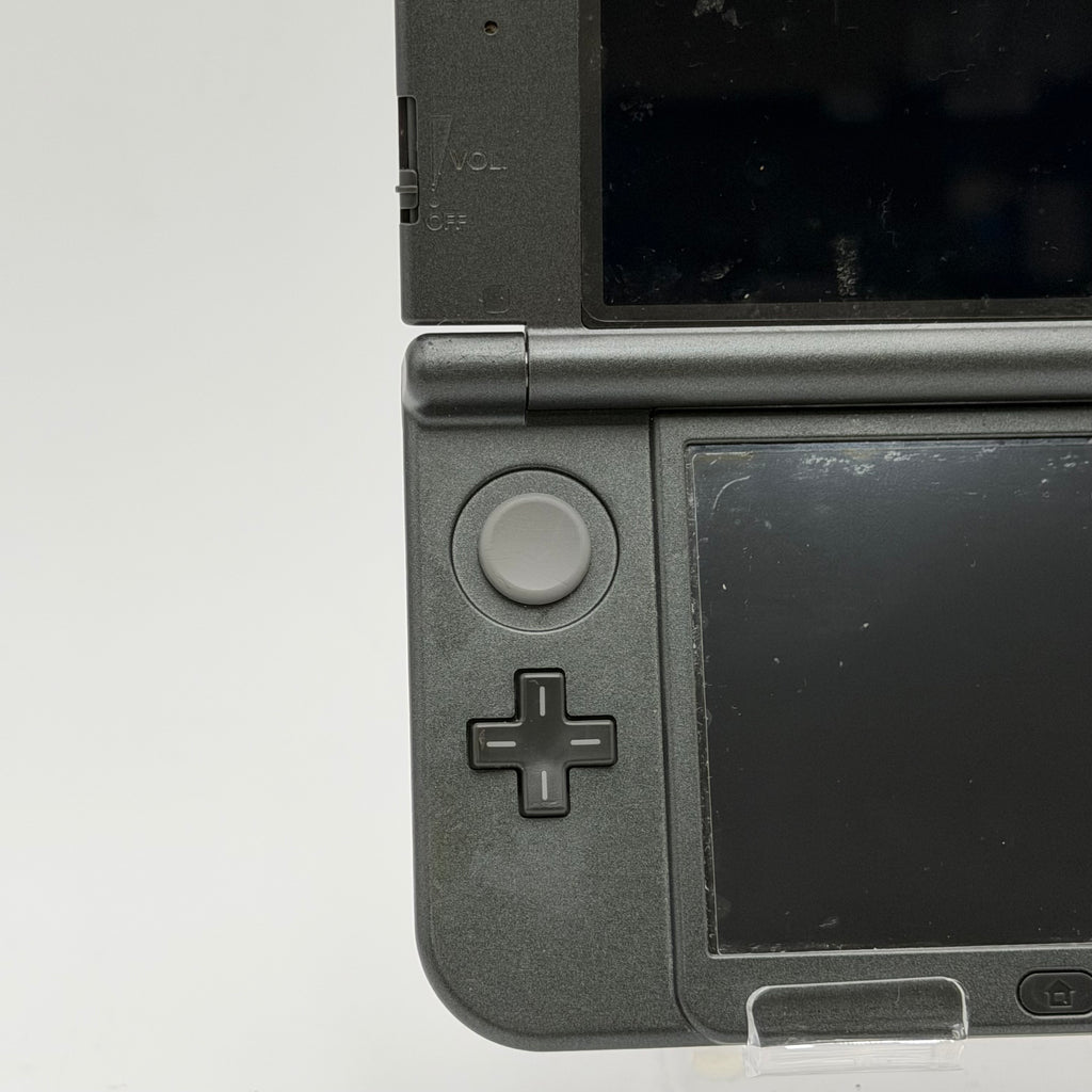 New Nintendo 3DS XL Black RED-001 - For Parts / Repairs