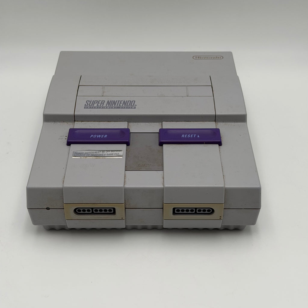 Untested Nintendo Super NES SNS-001 1991 Gray Video Game System