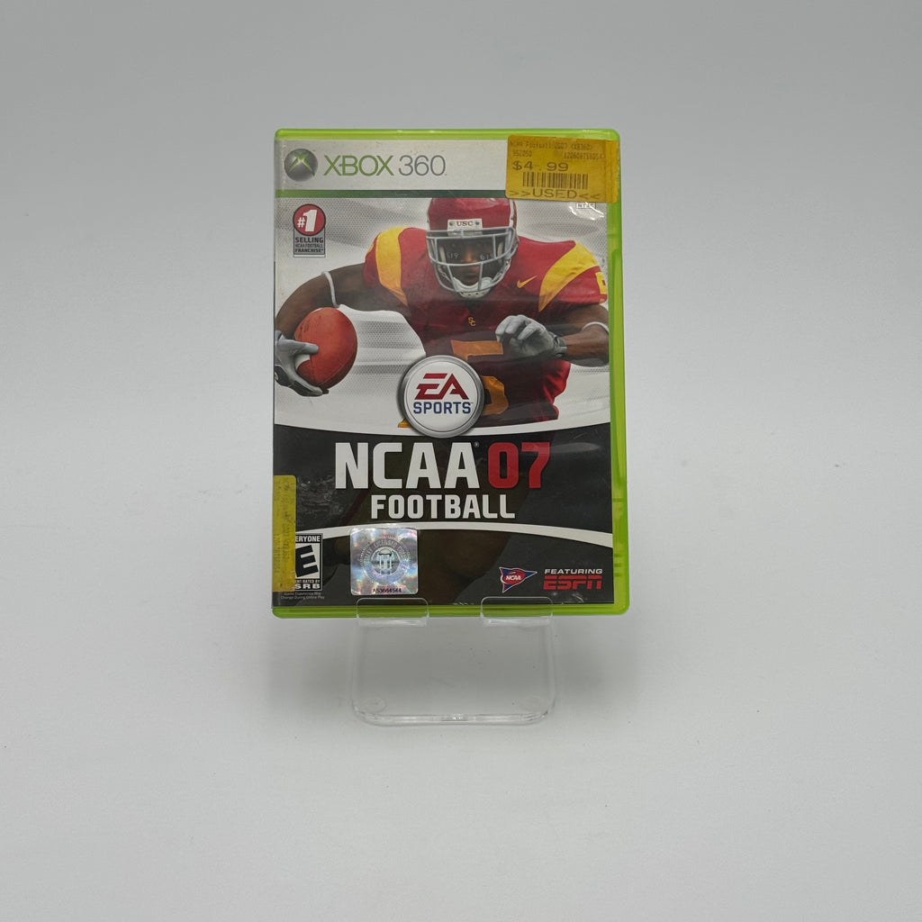 EA Sports NCAA Football, 2007, Xbox 360, Pre-Owned