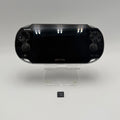 Sony PlayStation Vita PCH-1001 Black Video Game System Used - A