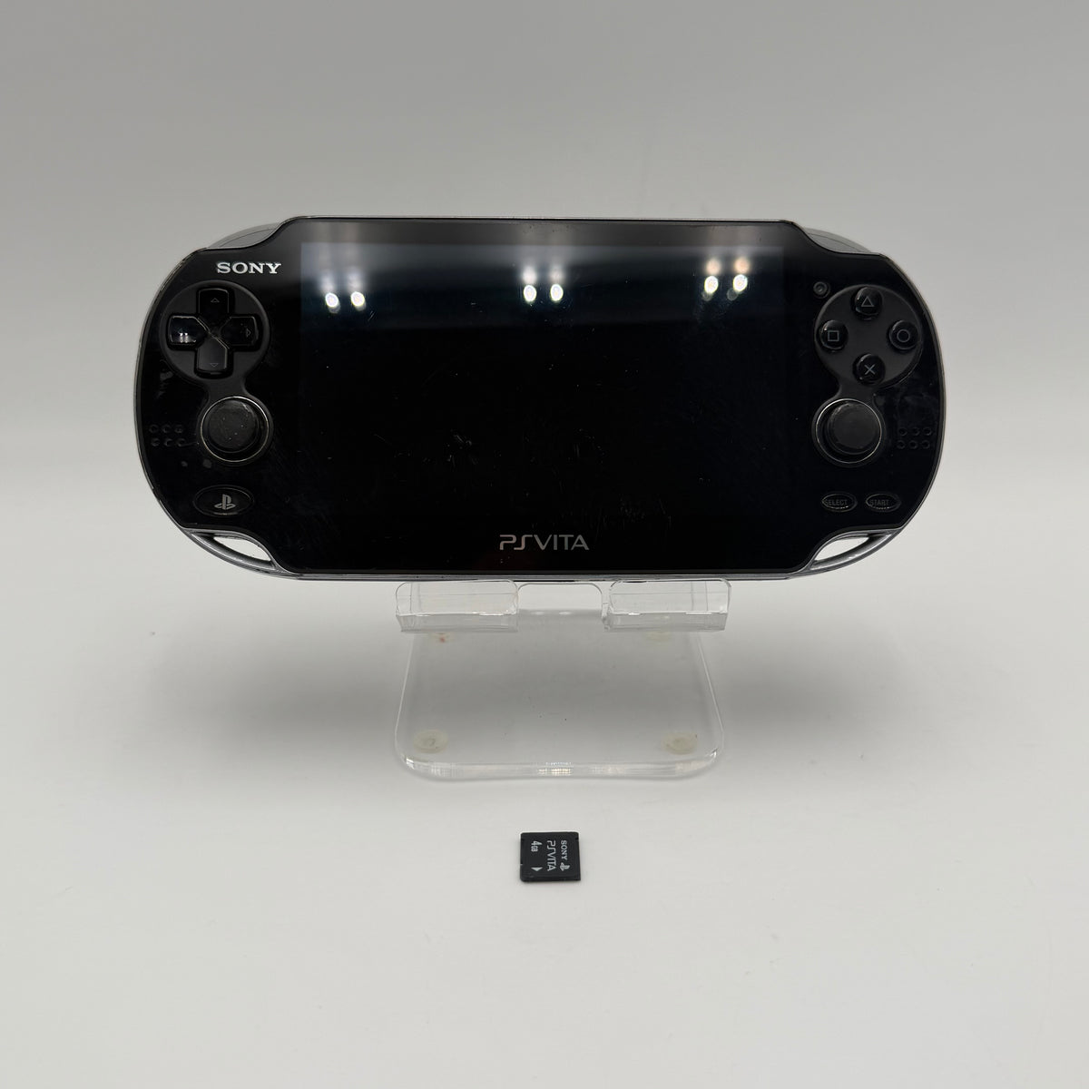 Sony PlayStation Vita PCH-1001 Black Video Game System Used - A