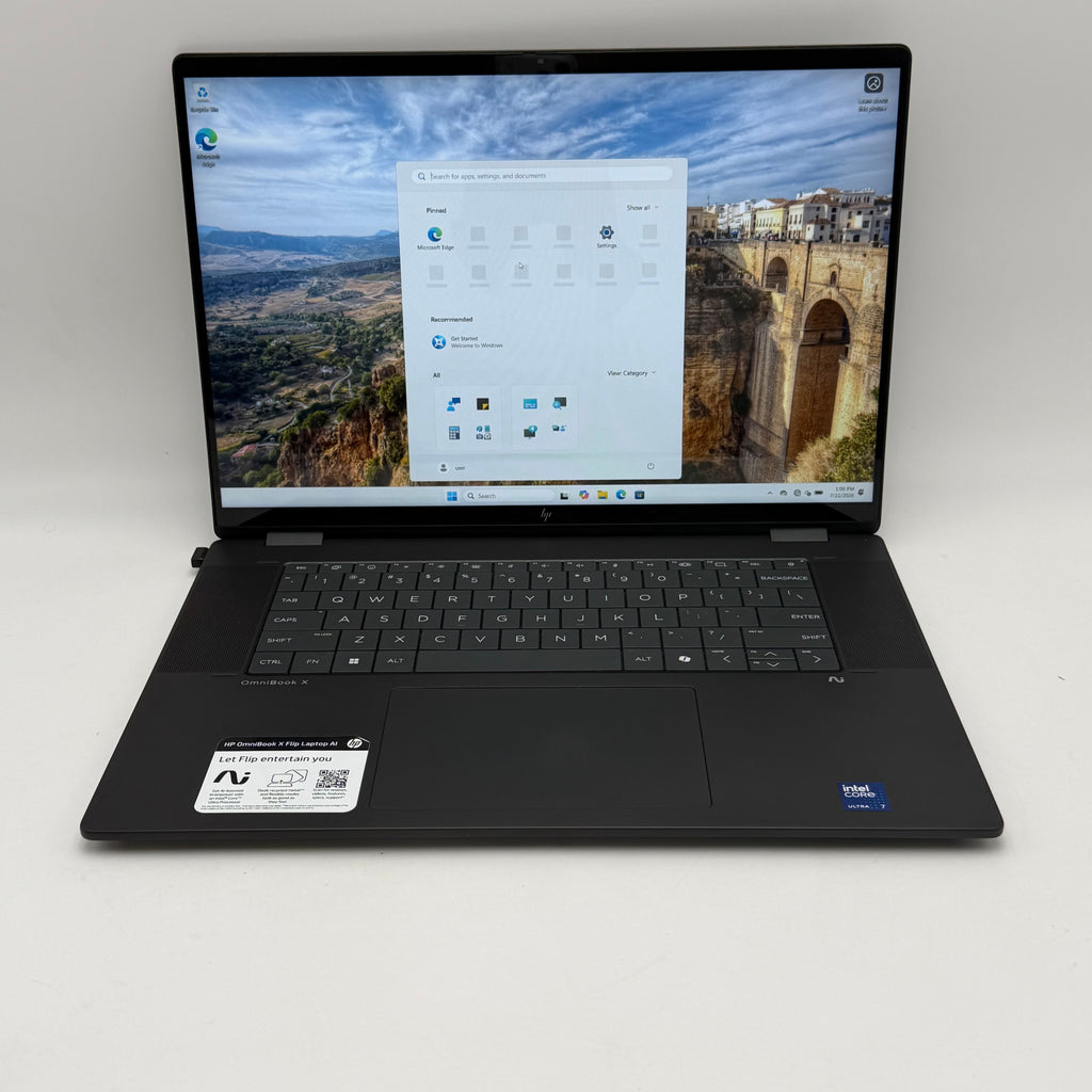 HP OmniBook X 16-AS0023DX 16" Intel Core Ultra 7 165H 16GB 1TB Black