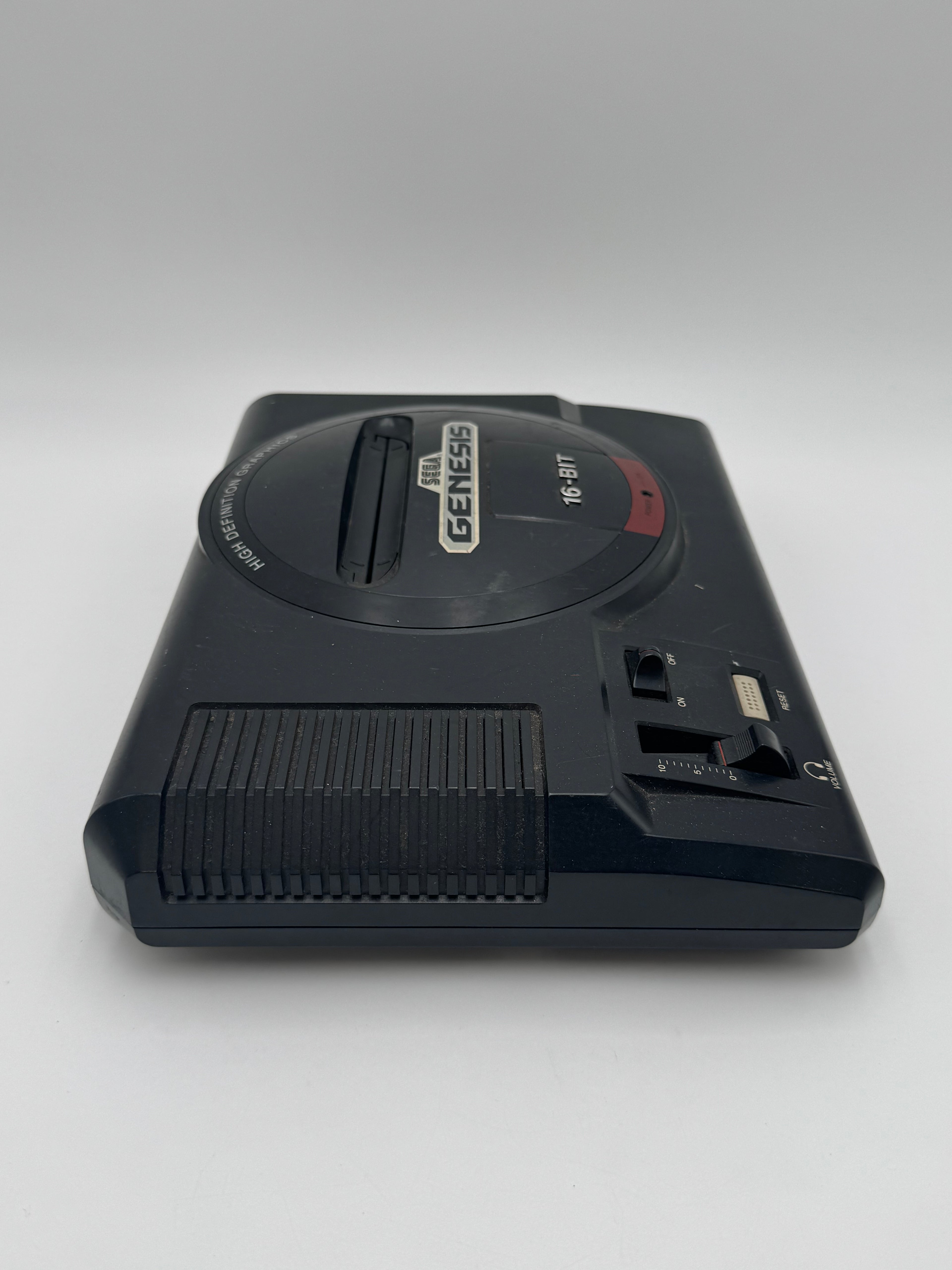 Sega Genesis 16-Bit Console w/ Power Cord (Powers On, Untested for Games)