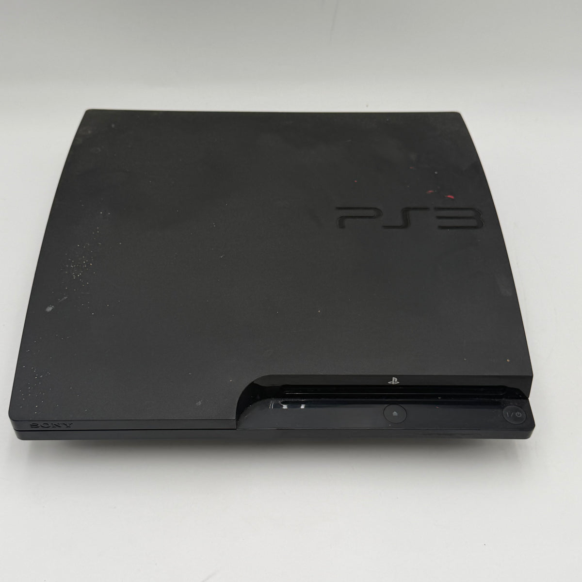Sony PlayStation 3 Slim CECH-2001B Black Video Game System Broken
