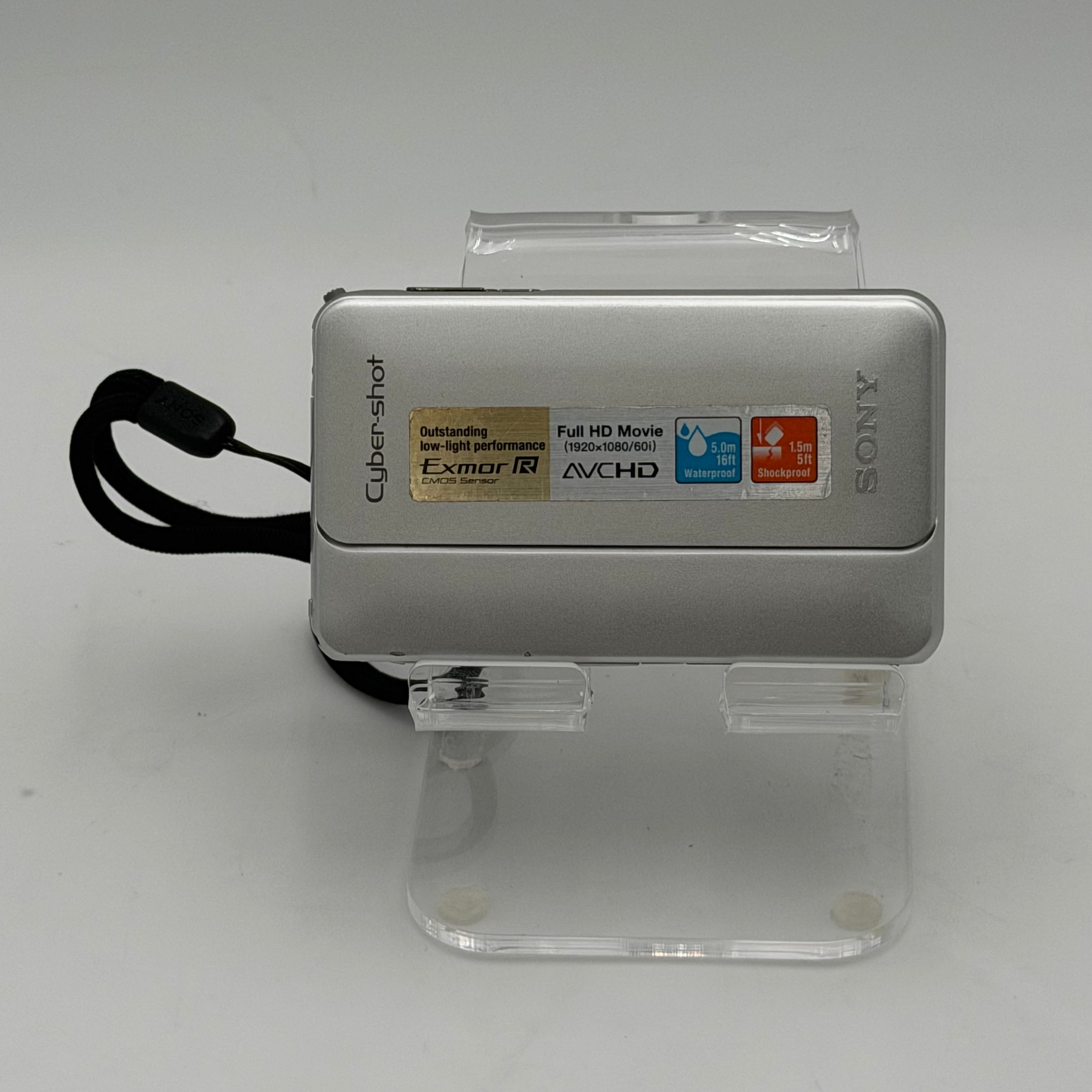 Sony Digital Camera Cyber-shot DSC-TX10 - 16.2MP - Read - No charger - Untested