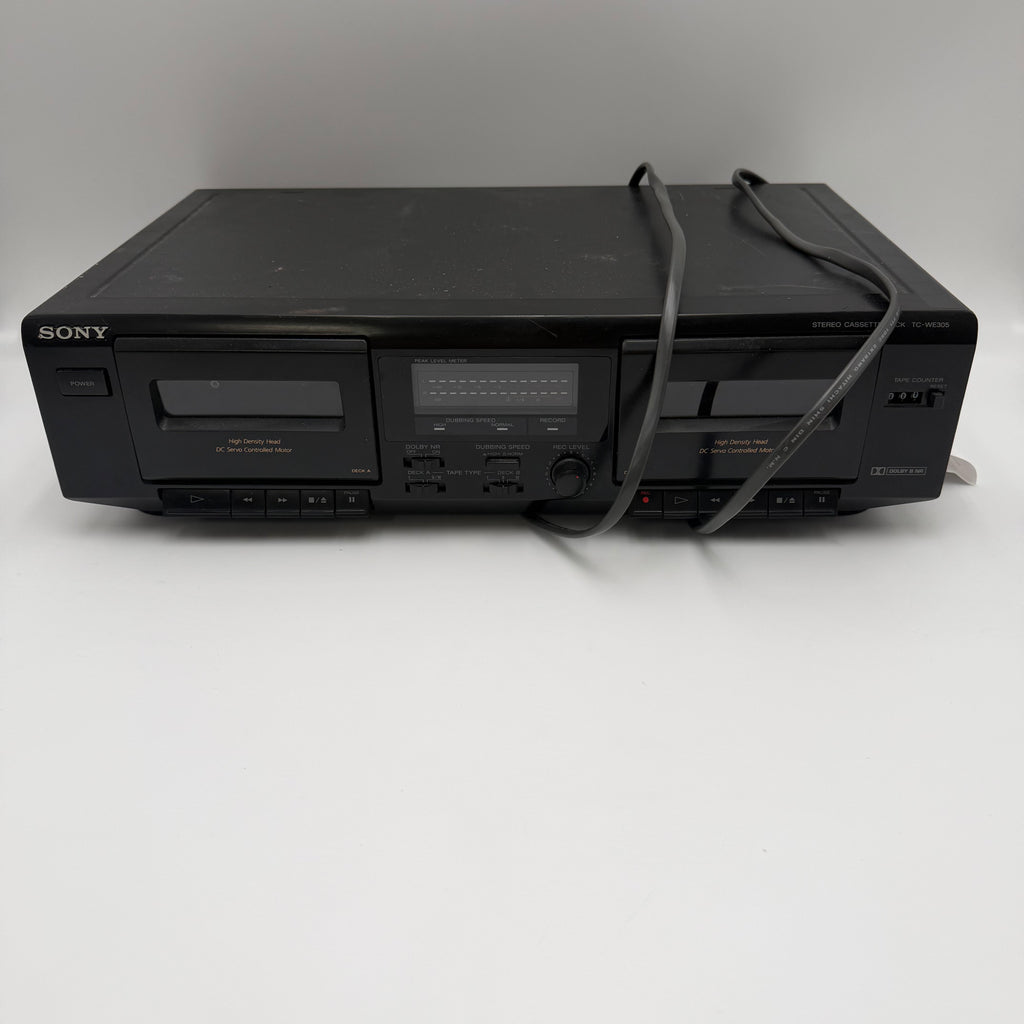 Sony TC-WE305 Black DVD & Blu-ray Players Used - A