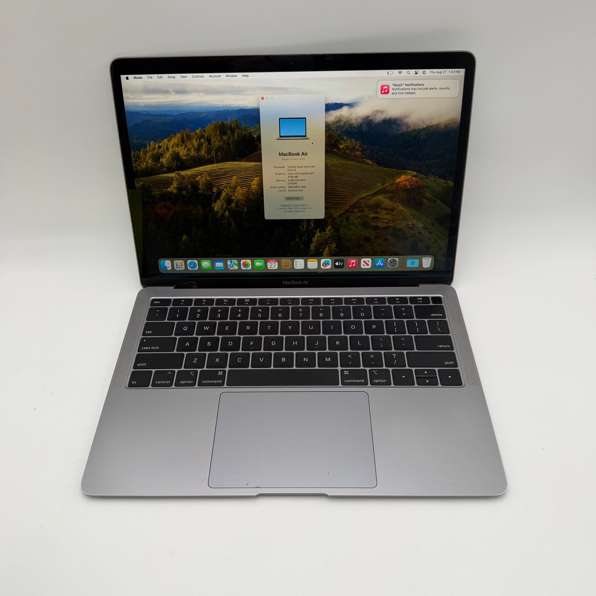 Apple MacBook Air 13" A1932 2019 Laptop Used - B