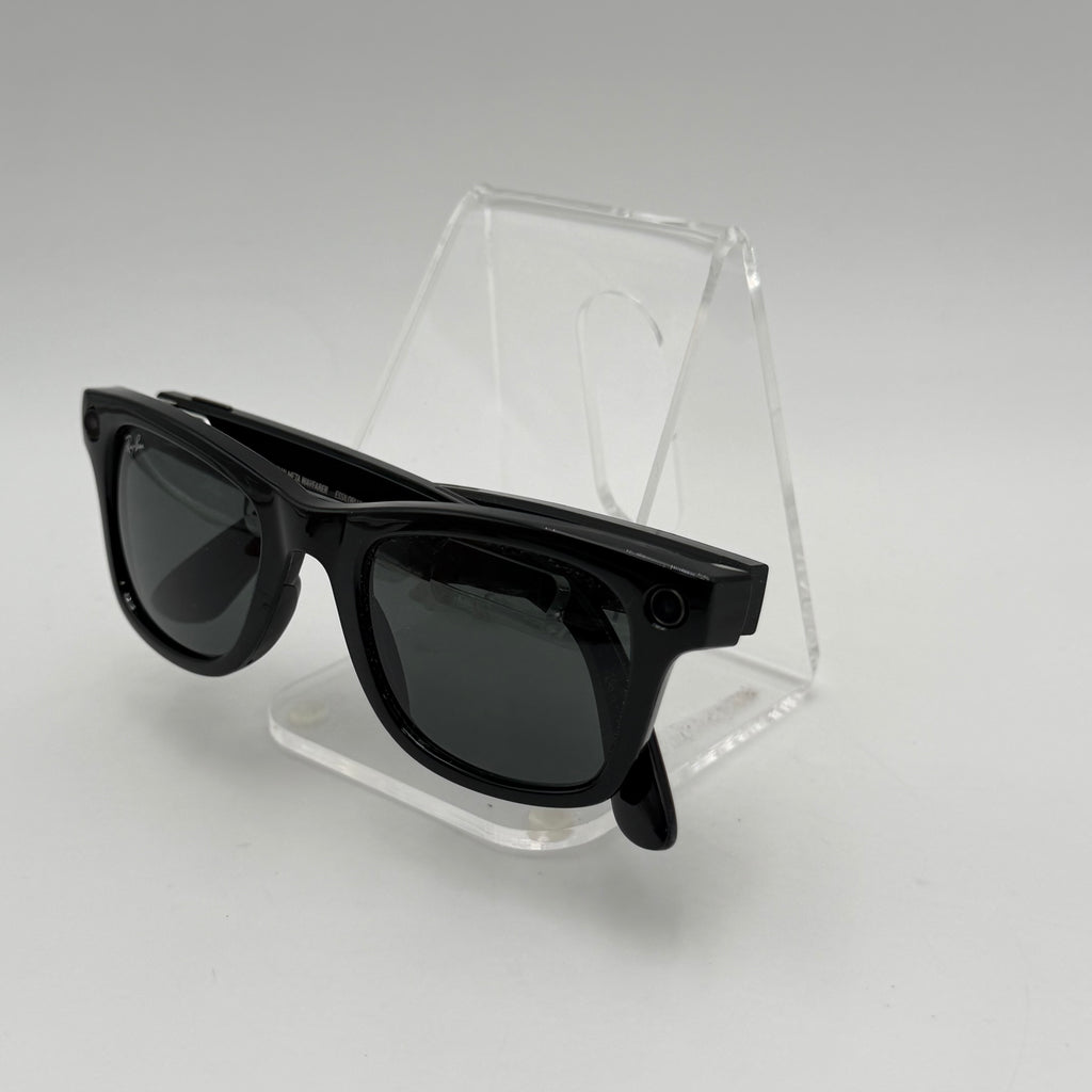 Broken No Power Ray-Ban Meta Wayfarer Gen 1 Shiny Black RW4006 60171 Smart Glasses