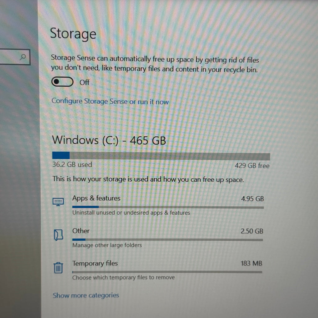 Lenovo ThinkPad E15 15” Core i7-10510U 8GB 512GB 1.80GHz Laptop - Bad Battery