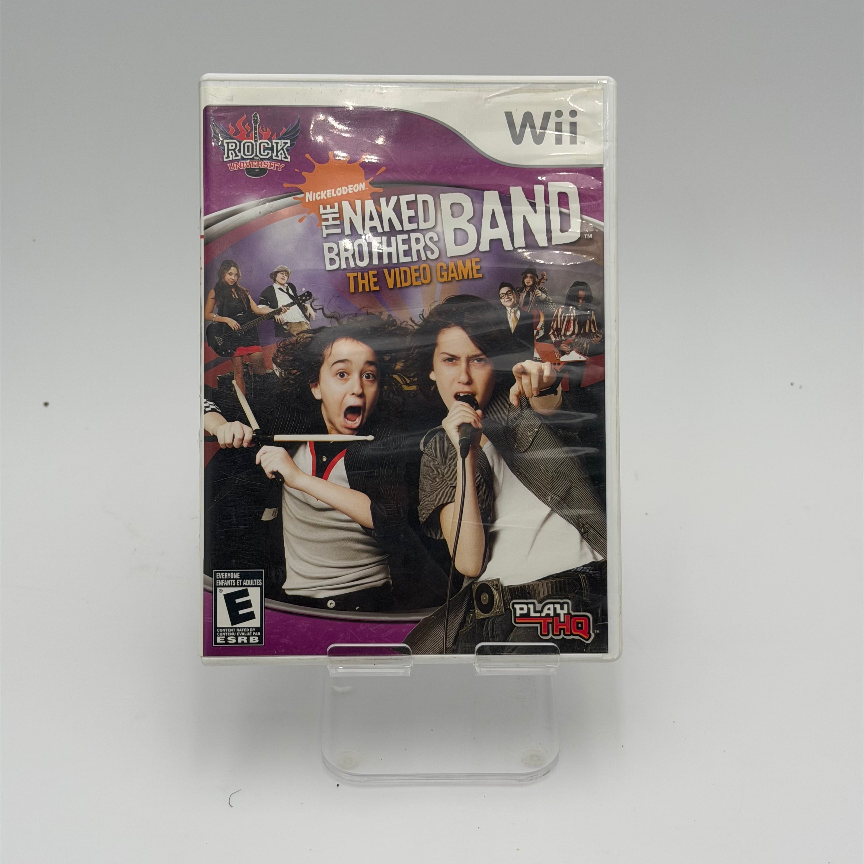 The Naked Brothers Band: The Video Game Nintendo Wii - Complete