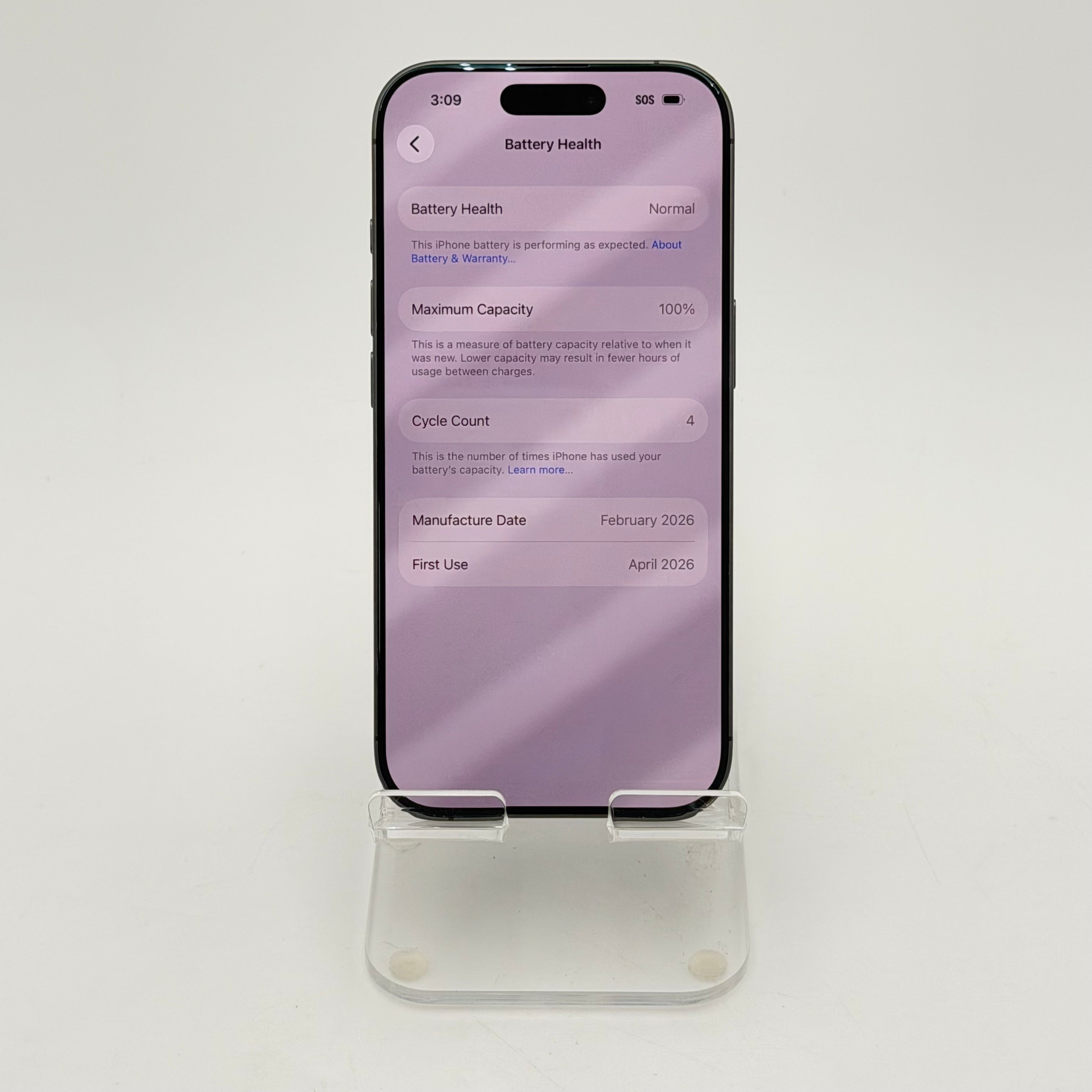 Unlocked Apple iPhone 17 256GB 100% BH
