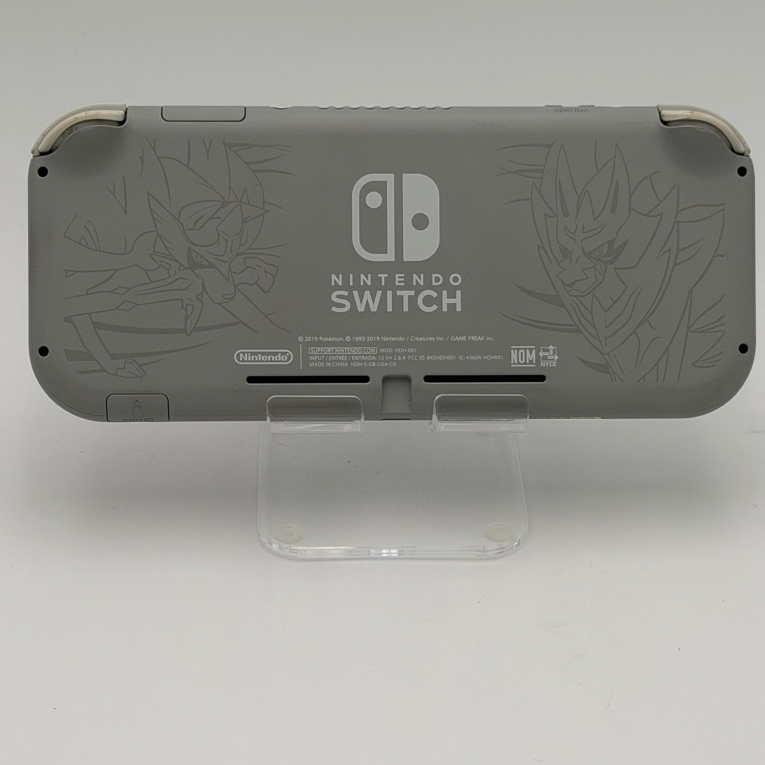 Nintendo Switch Lite Pokemon Zacian Zamazenta Edition Sword and Shield + Charger
