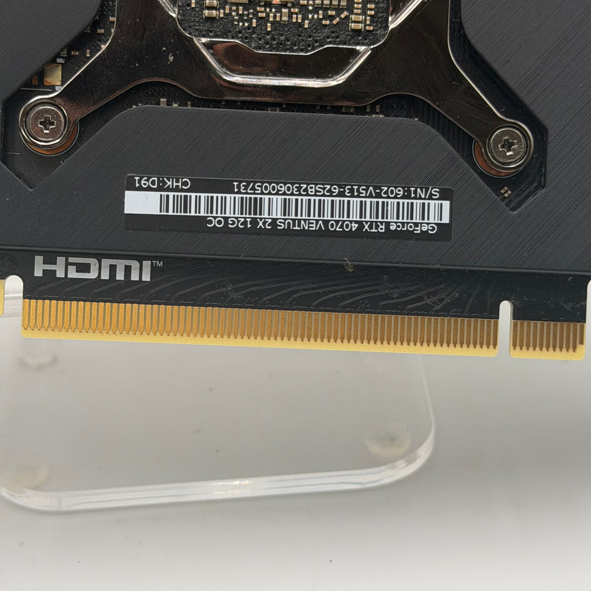 MSI GeForce RTX 4070 Ventus 2X 12G OC Black Used