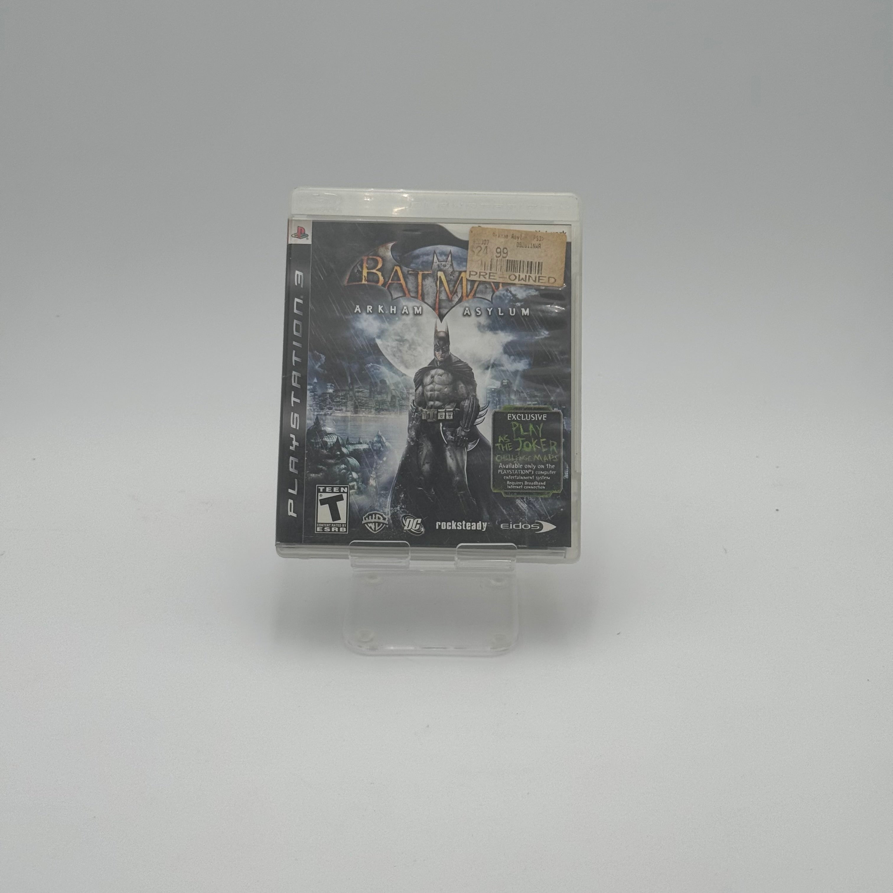 Batman: Arkham Asylum PlayStation 3 PS3 - Used B Disc Only