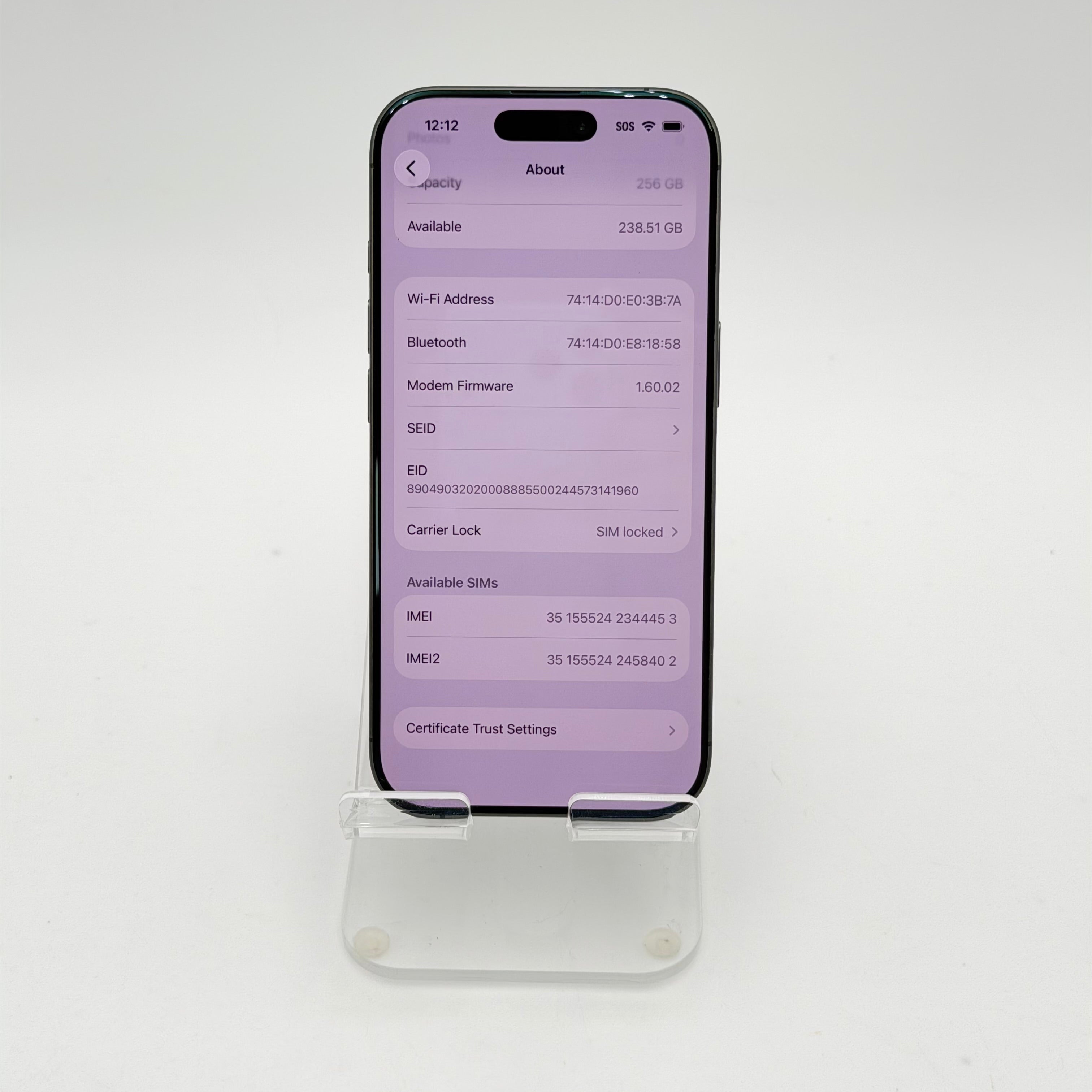 T-Mobile Apple iPhone 17 Black 100% BH