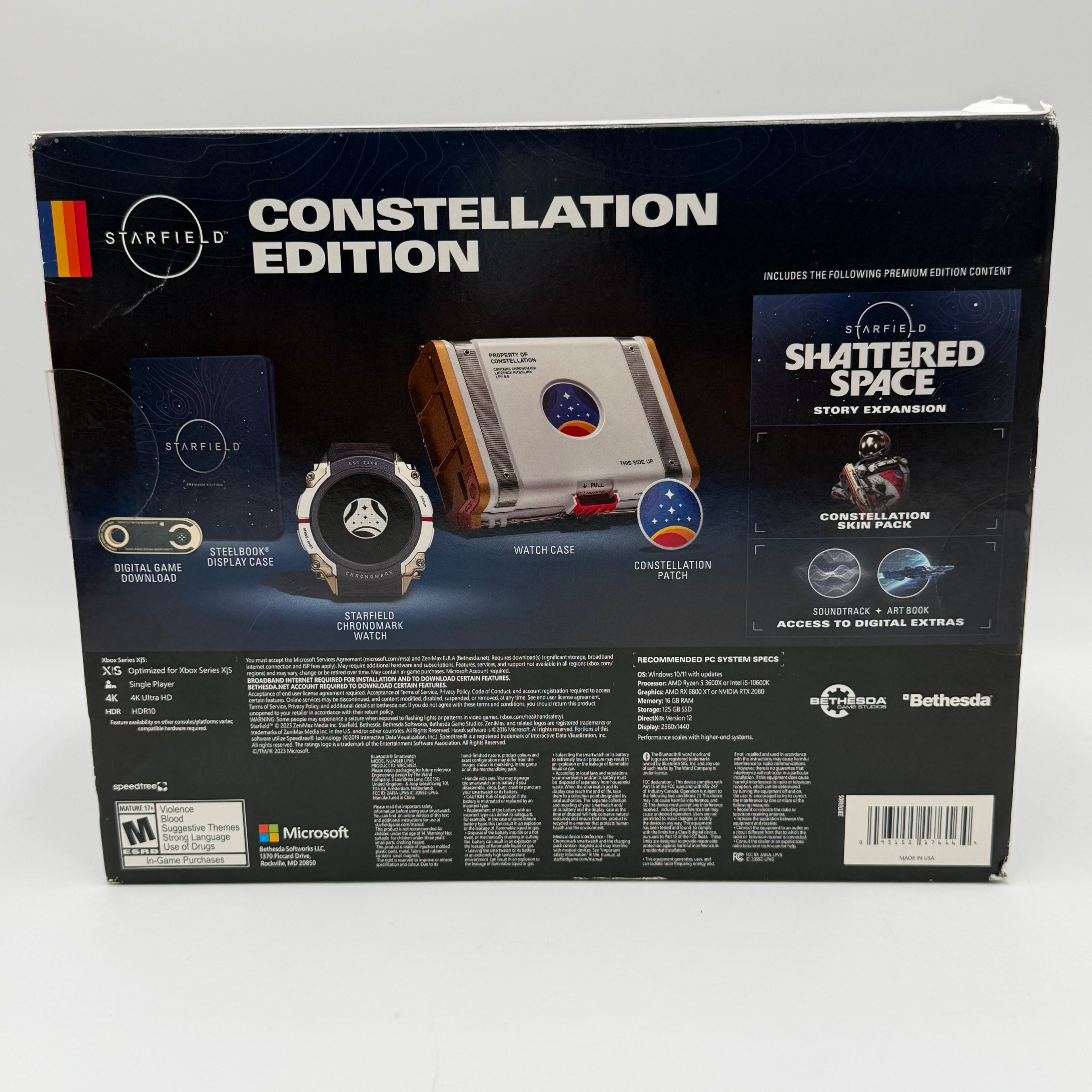 NEW Sealed Starfield Constellation Collector's Edition Xbox Series X/S