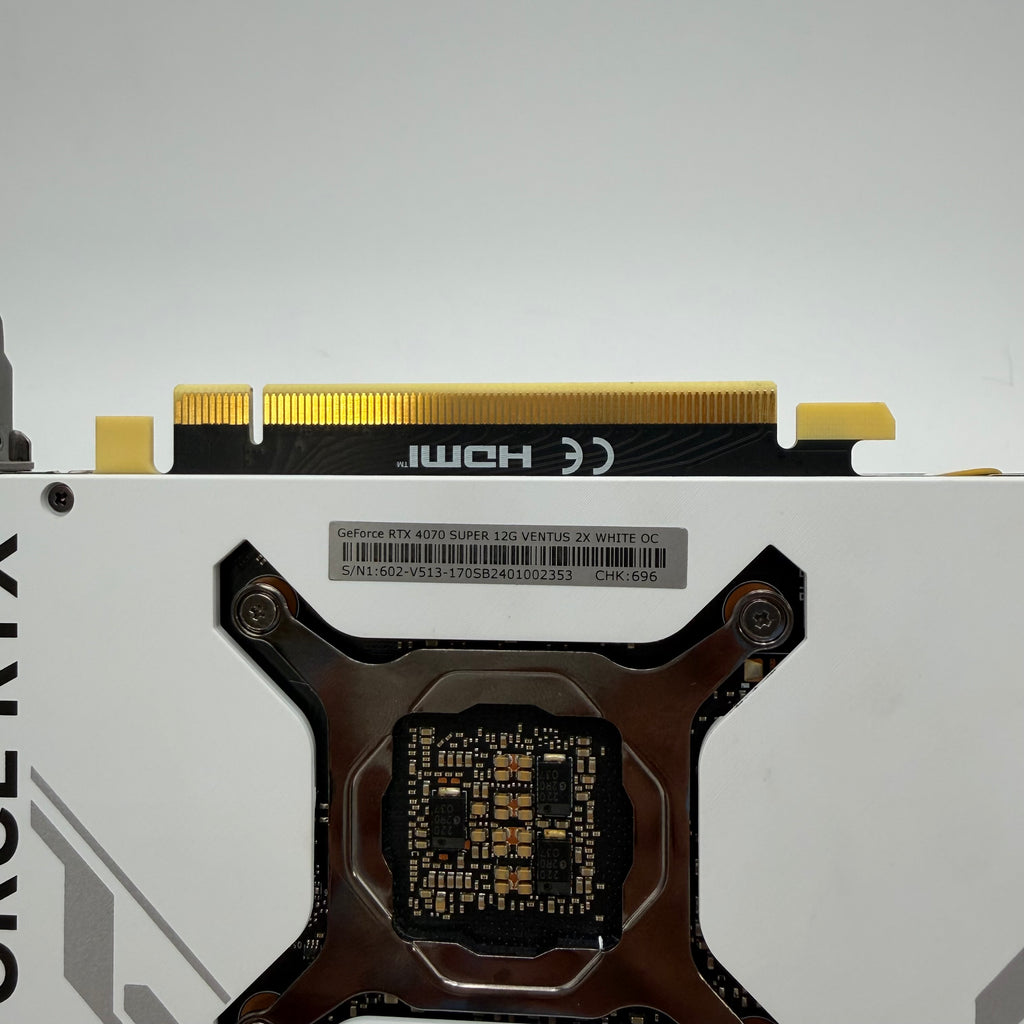 MSI GeForce RTX 4070 SUPER White Graphics Card - Tested/Working