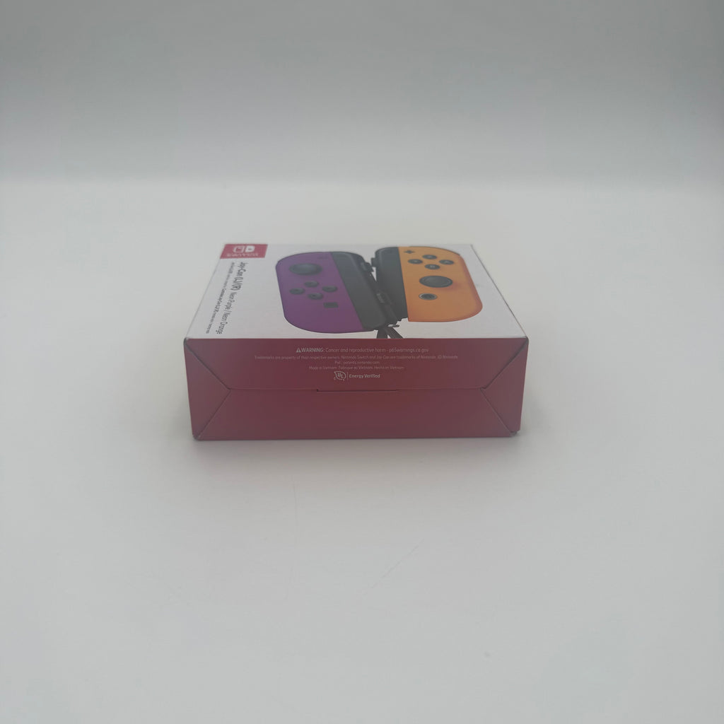 Nintendo Joy-Con Controllers (L/R) for Nintendo Switch - Neon Purple/Neon Orange