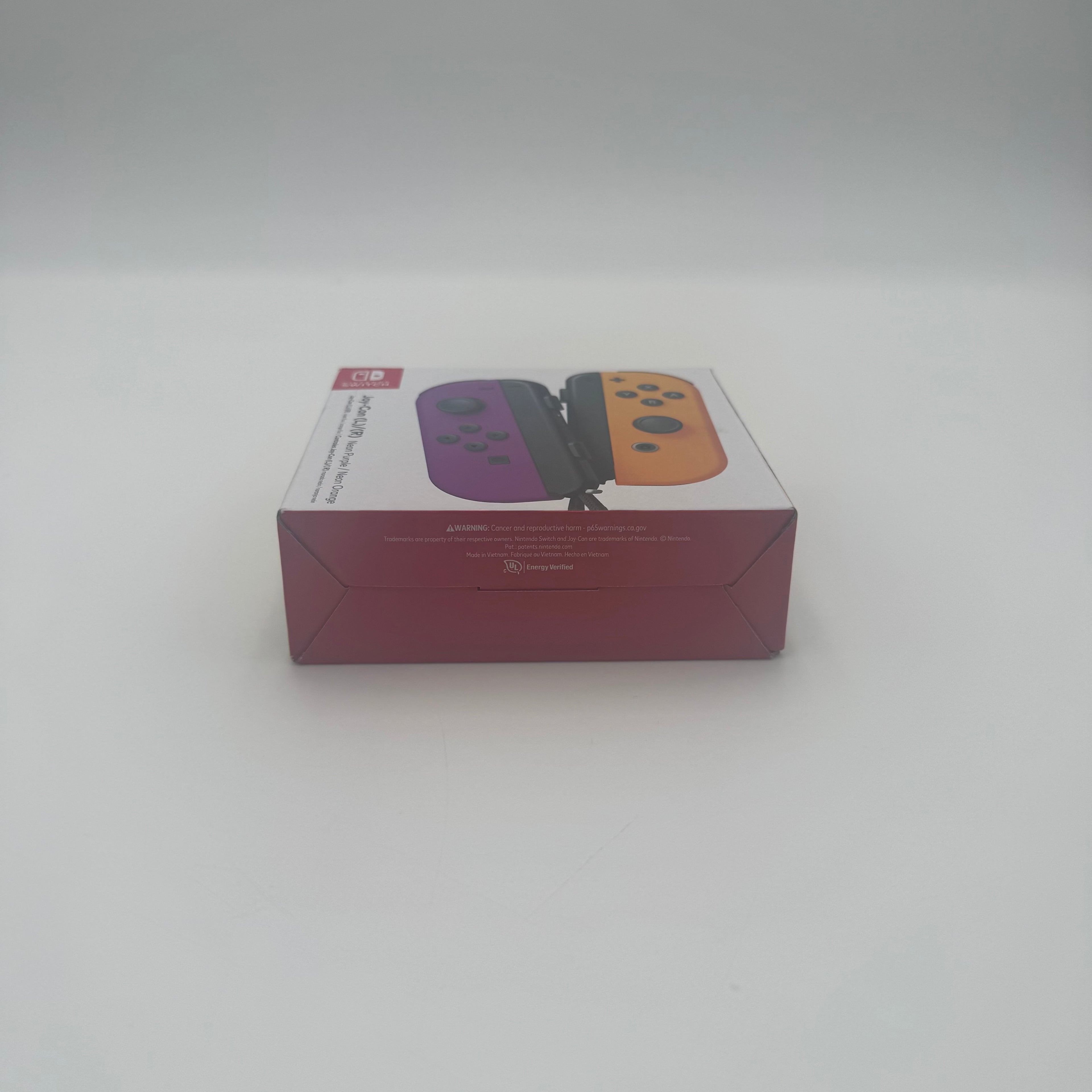Nintendo Joy-Con Controllers (L/R) for Nintendo Switch - Neon Purple/Neon Orange