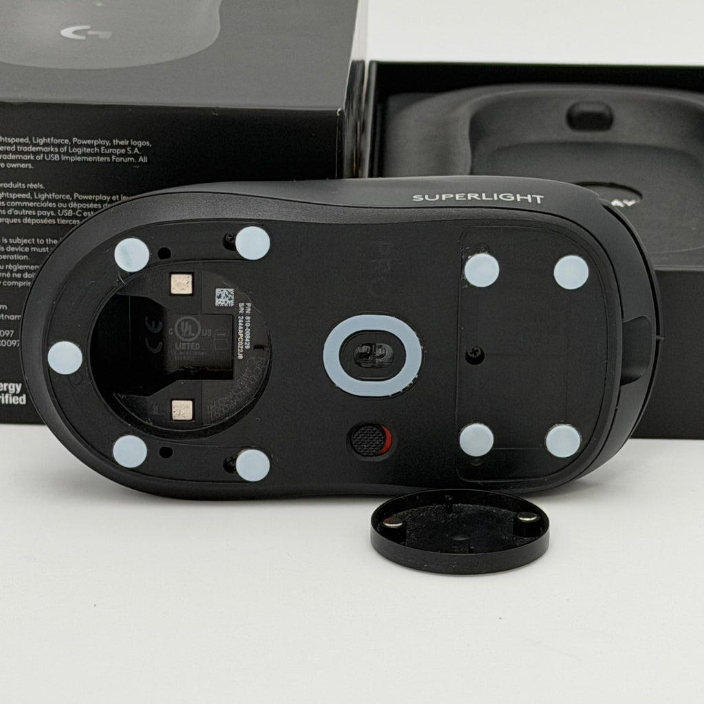 Logitech G PRO X Superlight 2 Wireless Gaming Mouse - Black No USB