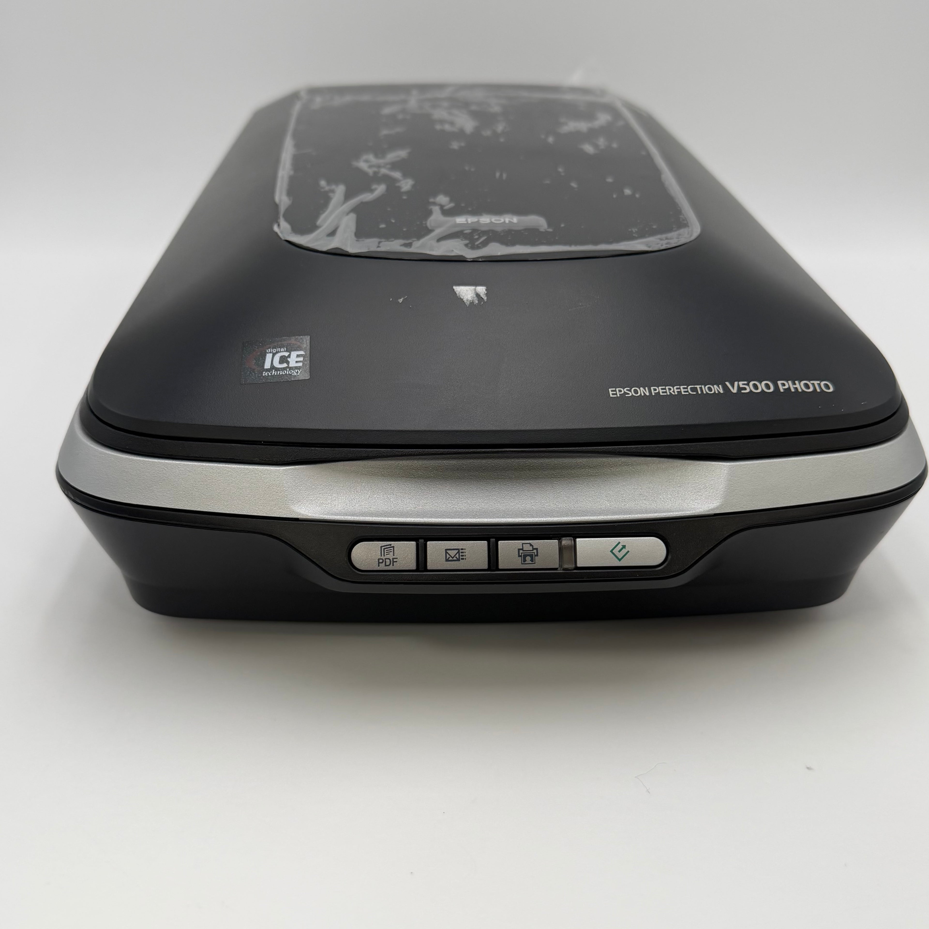 Epson Perfection V500 Photo Scanner w/ Power Adapter & Negative Holders Tested