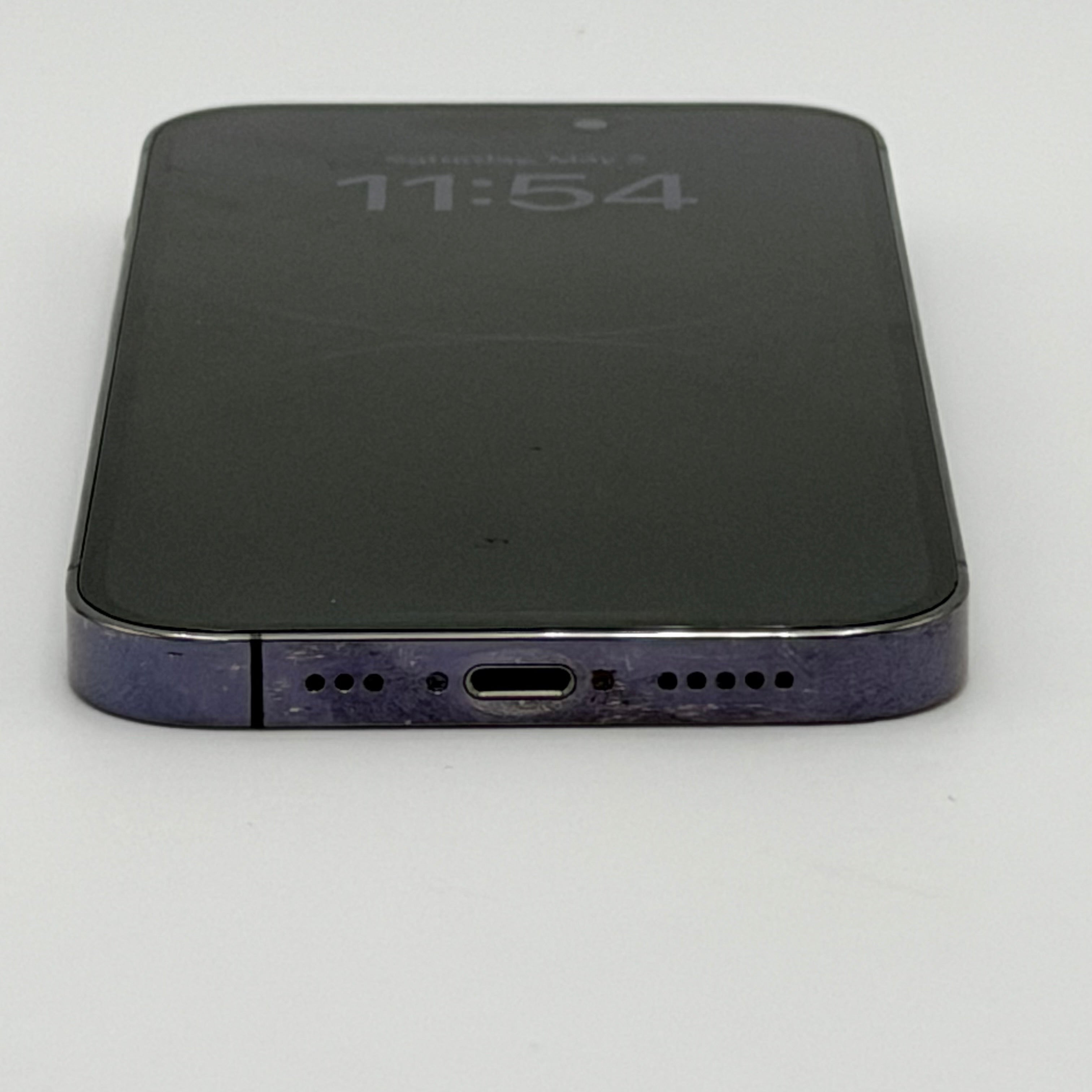Apple iPhone 14 Pro 128GB Unlocked - Purple CRACKED BACK