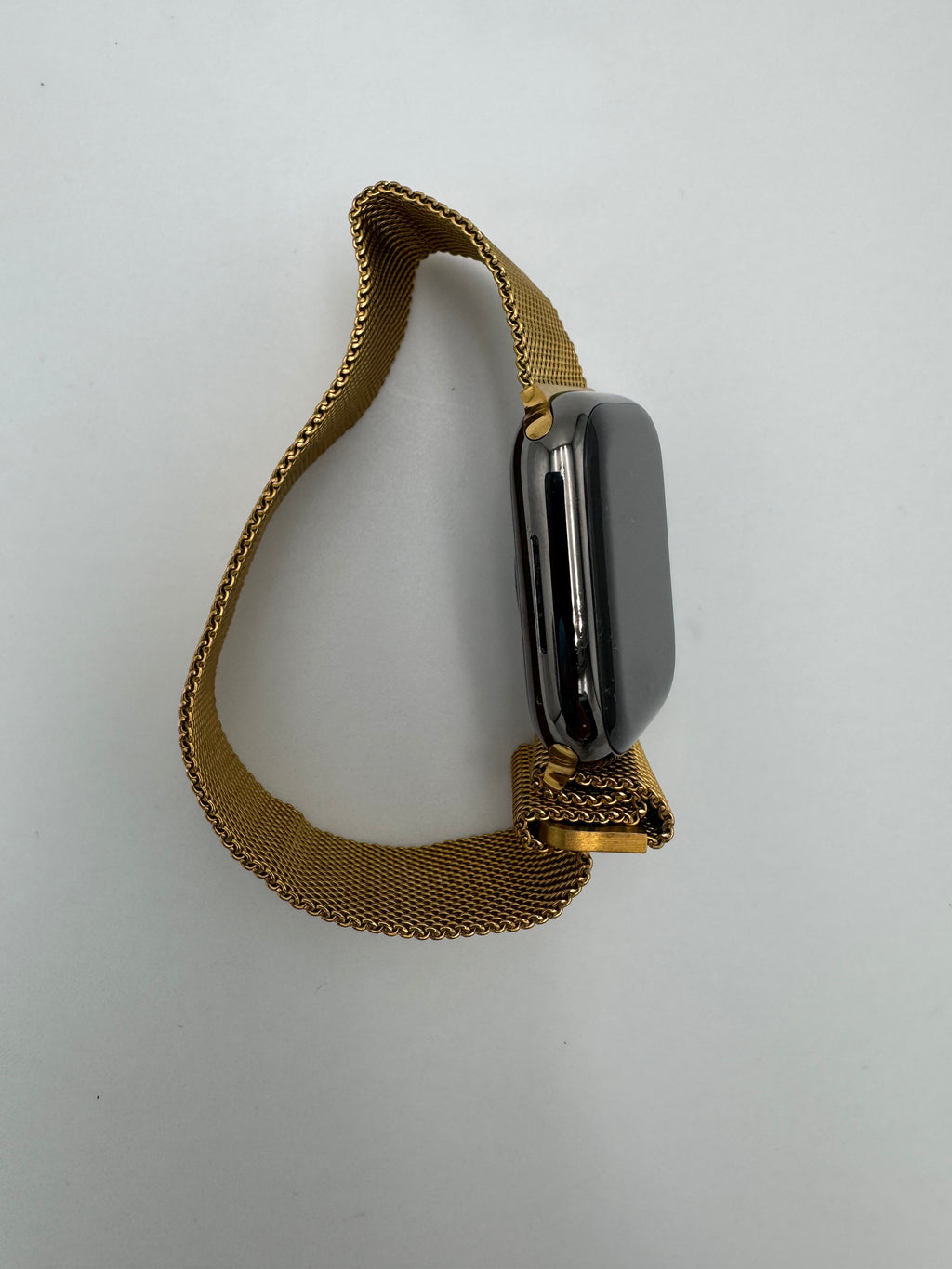 Apple Watch Series 7 A2475 (2021) 41mm GPS Cellular Gold Milanese Loop Unlocked