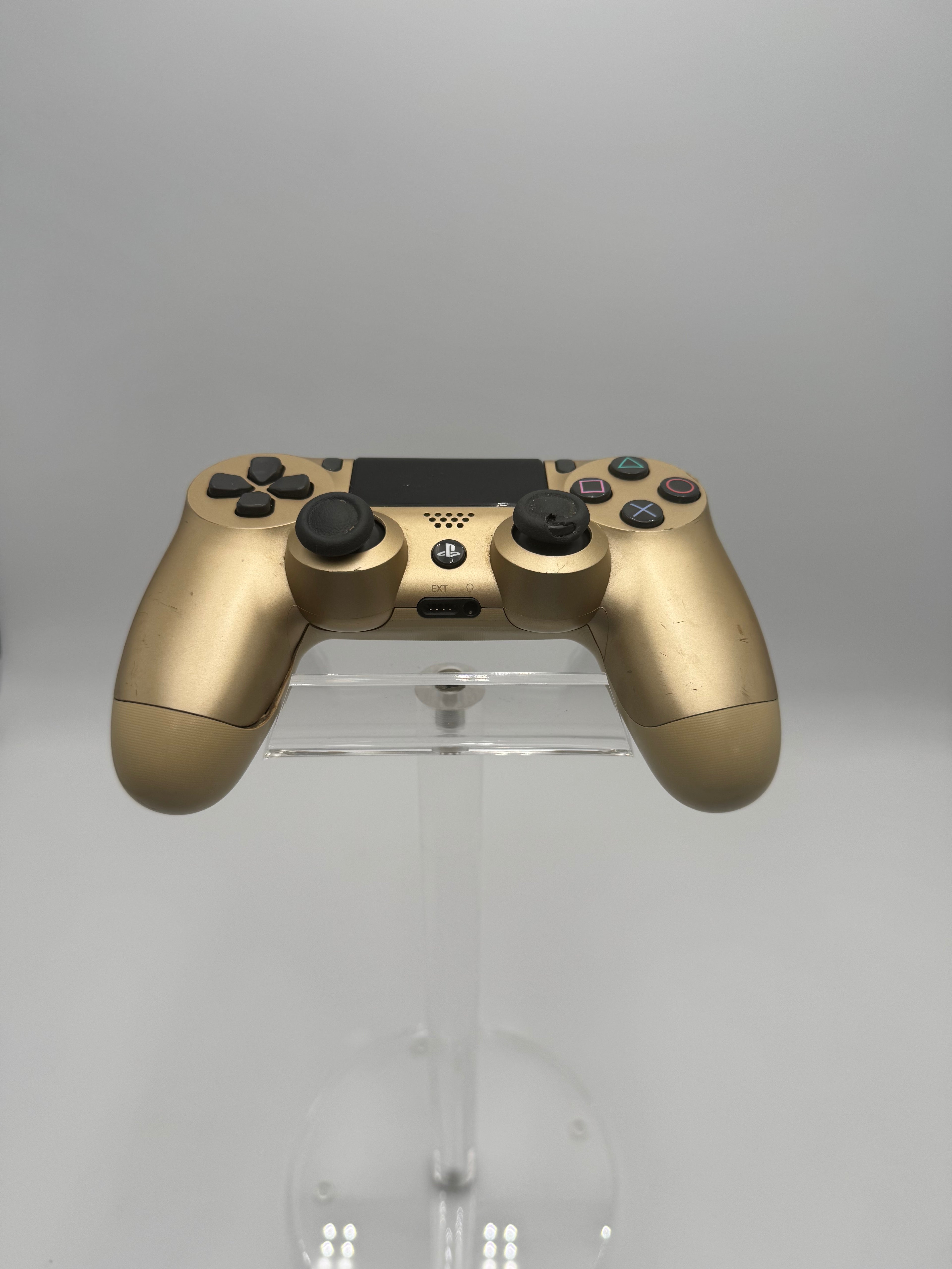 Sony PS4 CUH-ZCT2U Wireless Game Controller - Gold Broken Stick Drift