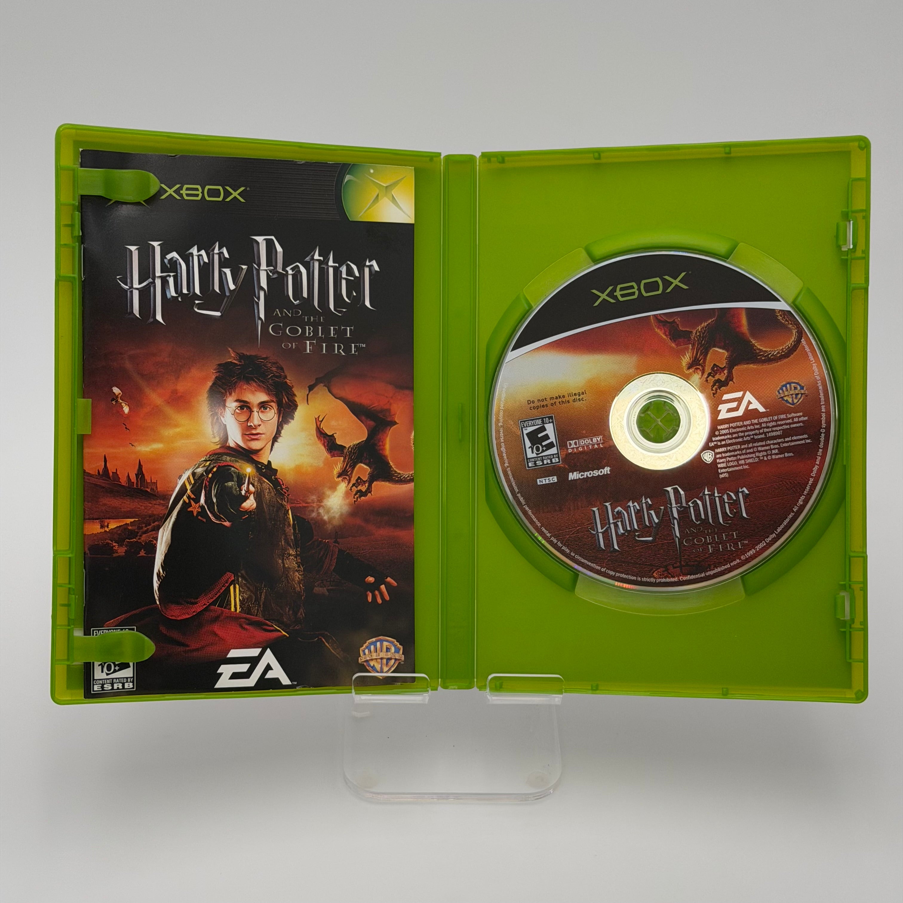 Harry Potter and the Goblet of Fire (Xbox, 2005) Complete Tested Working