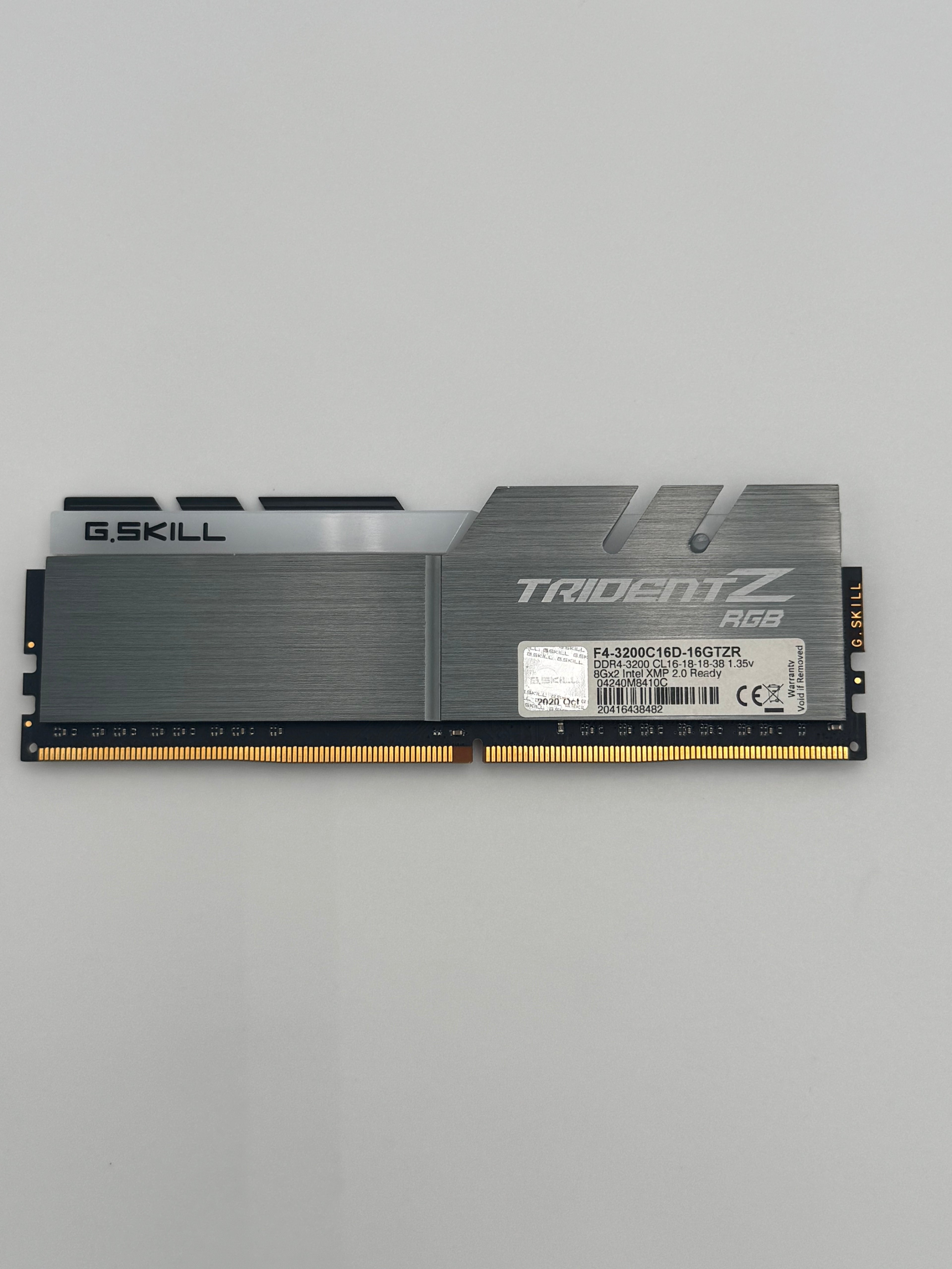 G.SKILL Trident Z RGB DDR4-3200 16GB (8GBx2)