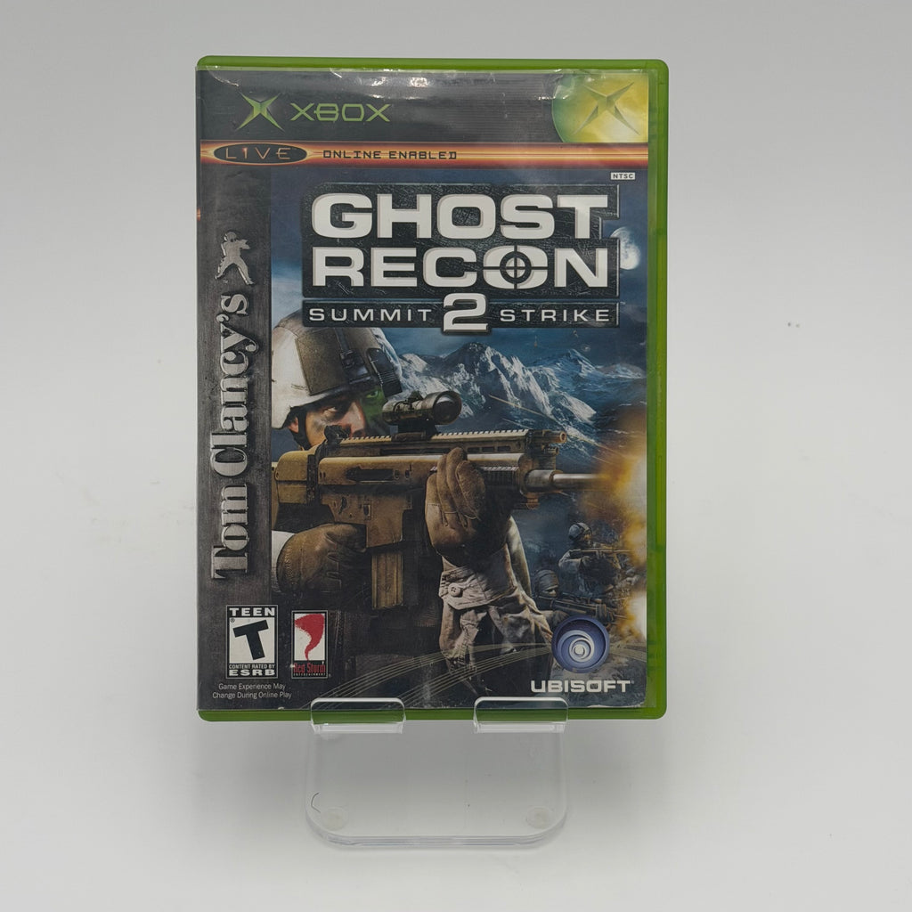 Tom Clancy's Ghost Recon 2: Summit Strike (Microsoft Xbox, 2005) - Complete