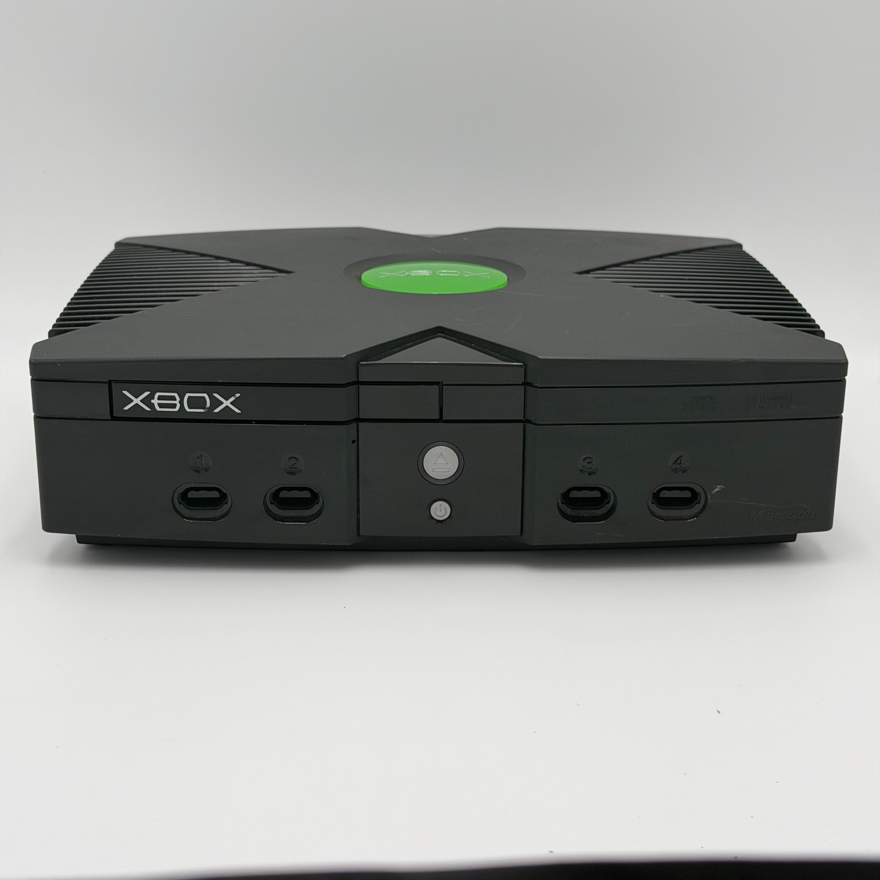 Microsoft Xbox (2001) Black Console - Broken for Parts/Repair