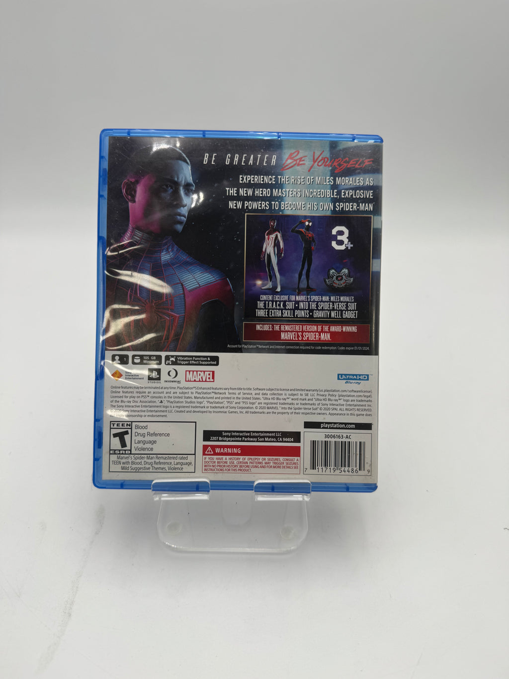 Marvel Spider-Man: Miles Morales PlayStation 5 - Used - A Physical Edition