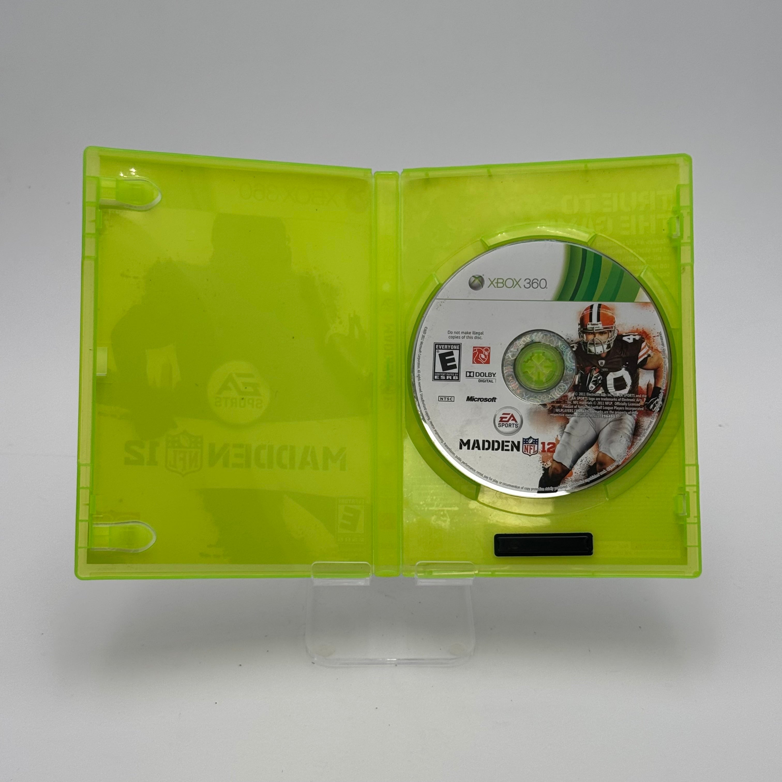 EA Sports Madden NFL 12 Xbox 360, Pre-Owned