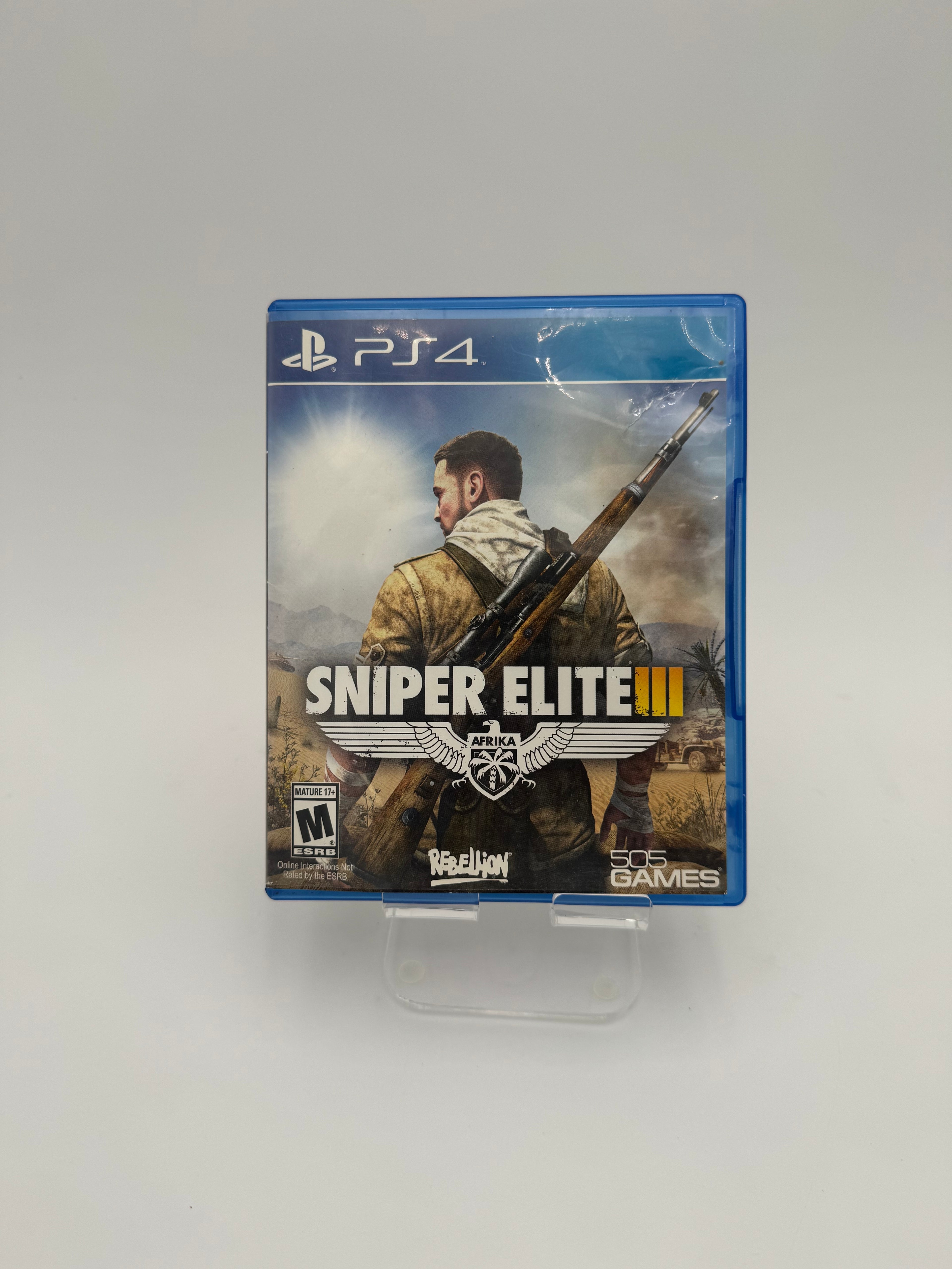 Sniper Elite III for PlayStation 4 - Used - Blue