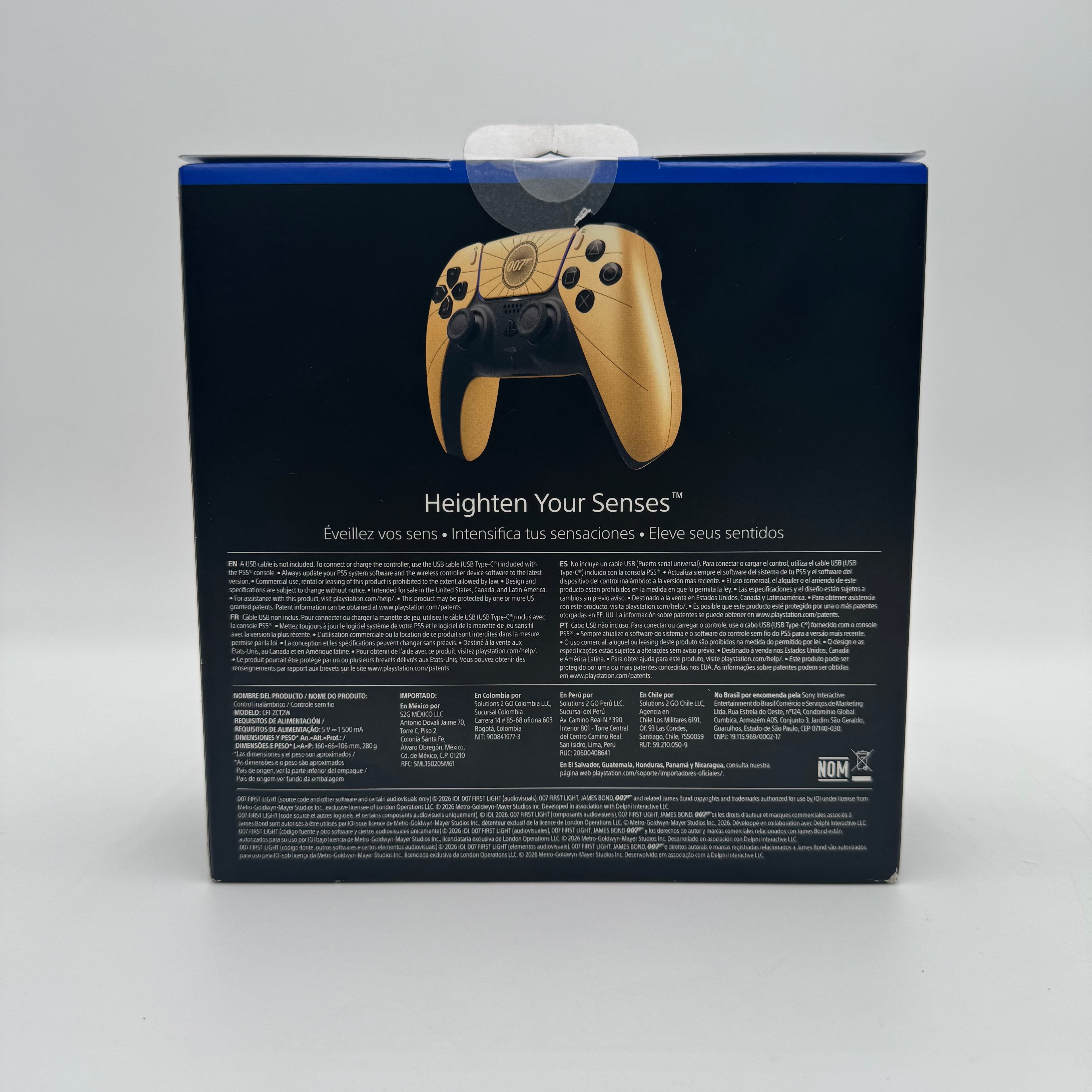 New Sony PlayStation 5 PS5 DualSense Wireless Controller 007 First Light Limited Edition