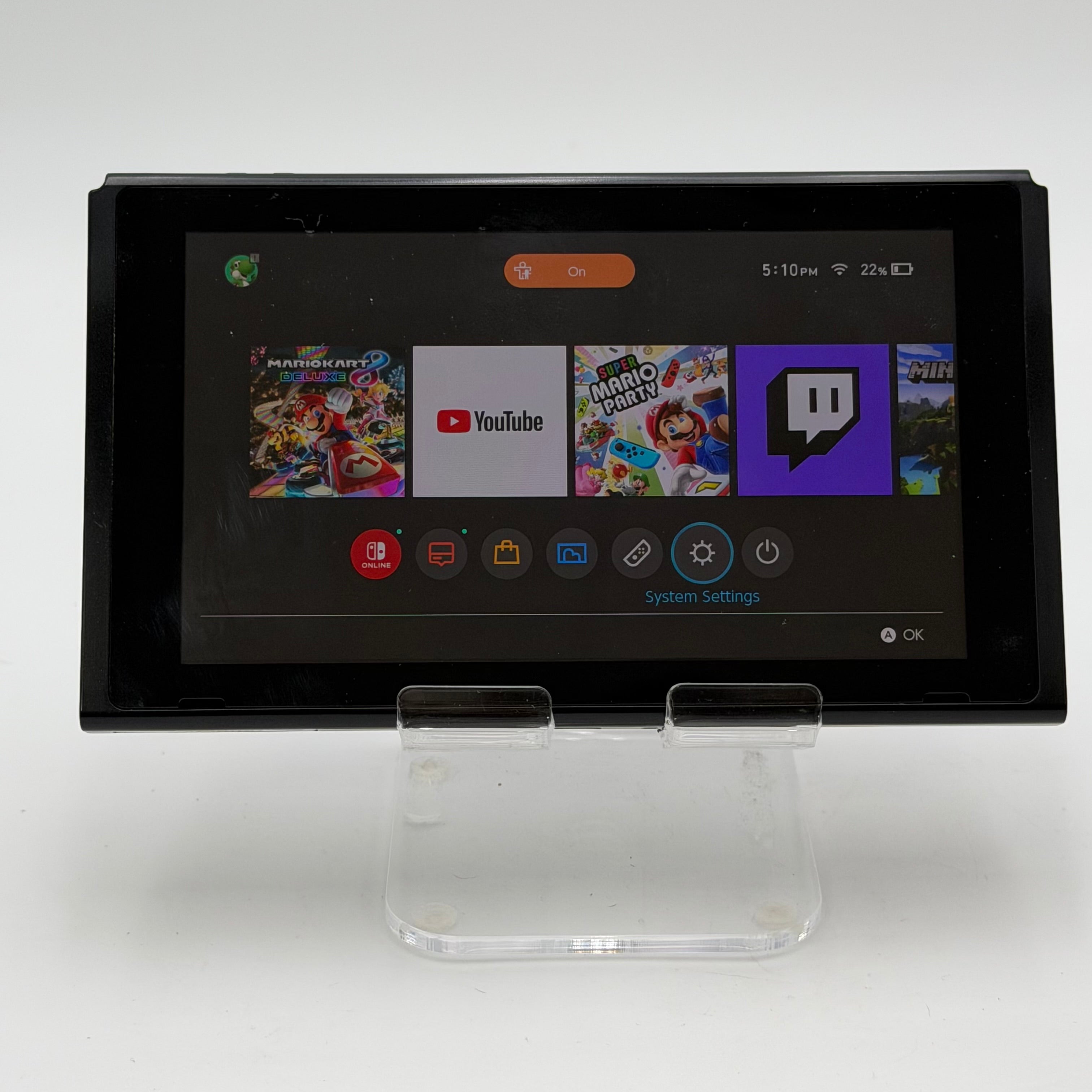 Nintendo Switch (HAC-001) 2017 Black Console