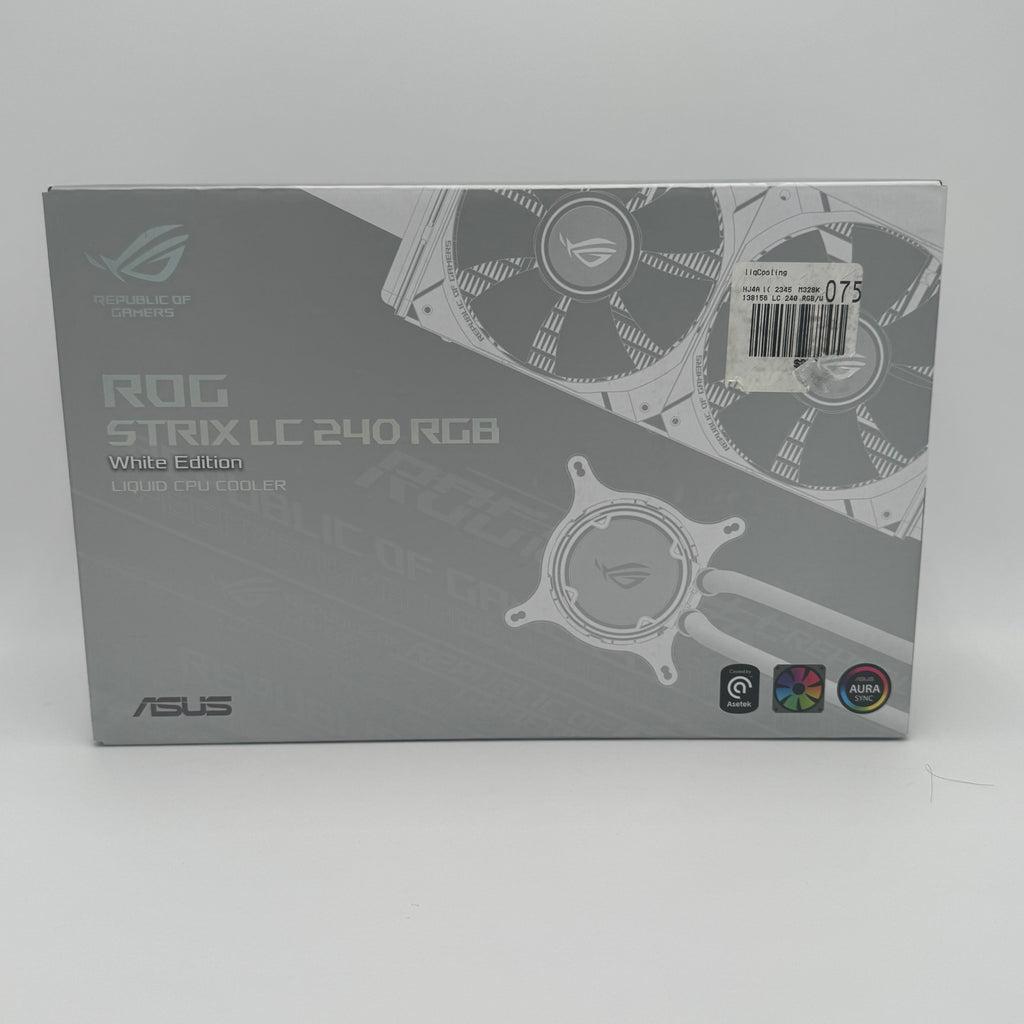 ASUS ROG STRIX LC 240 RGB White Edition Liquid CPU Cooler **READ**