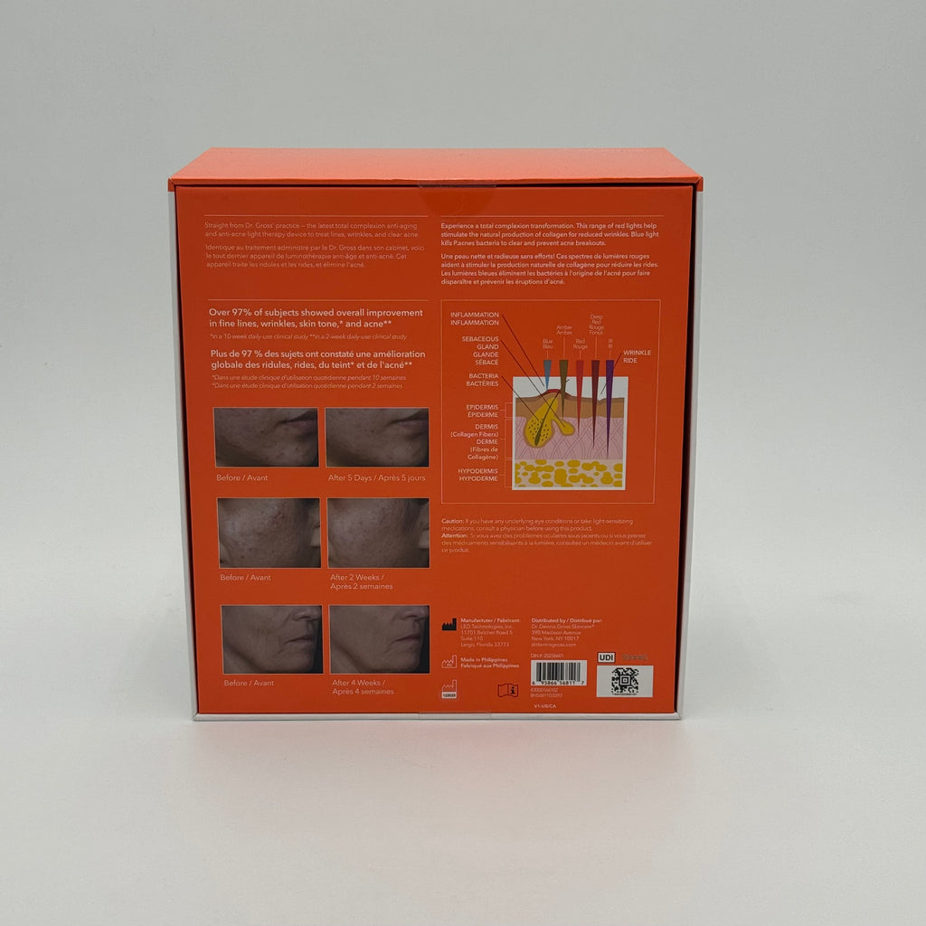 Dr Dennis Gross DRx SpectraLite FaceWare Pro Masque LED - New In Box