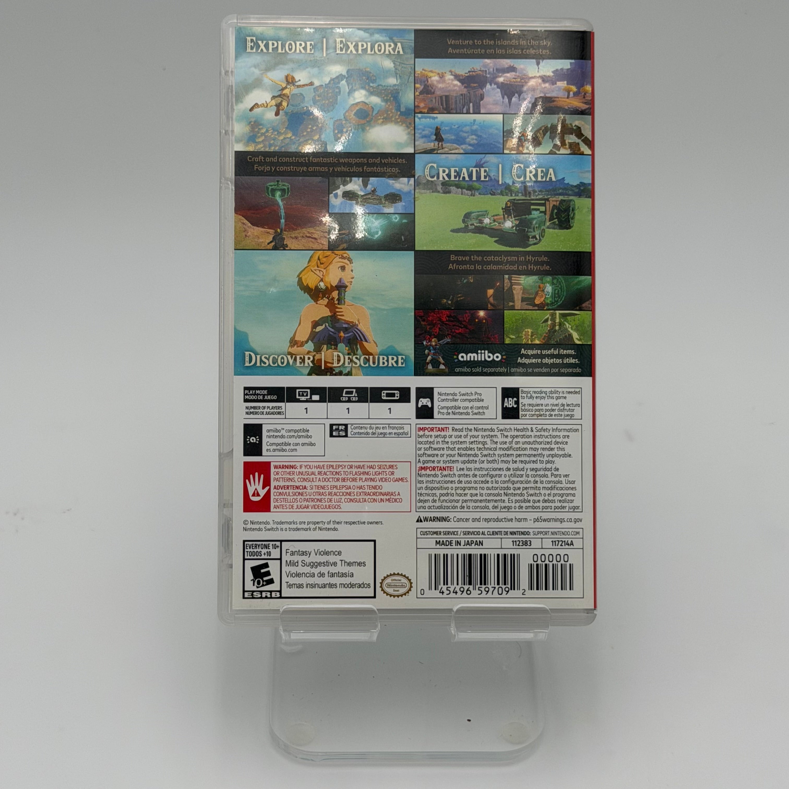 Nintendo Switch The Legend of Zelda: Tears of the Kingdom Video Game