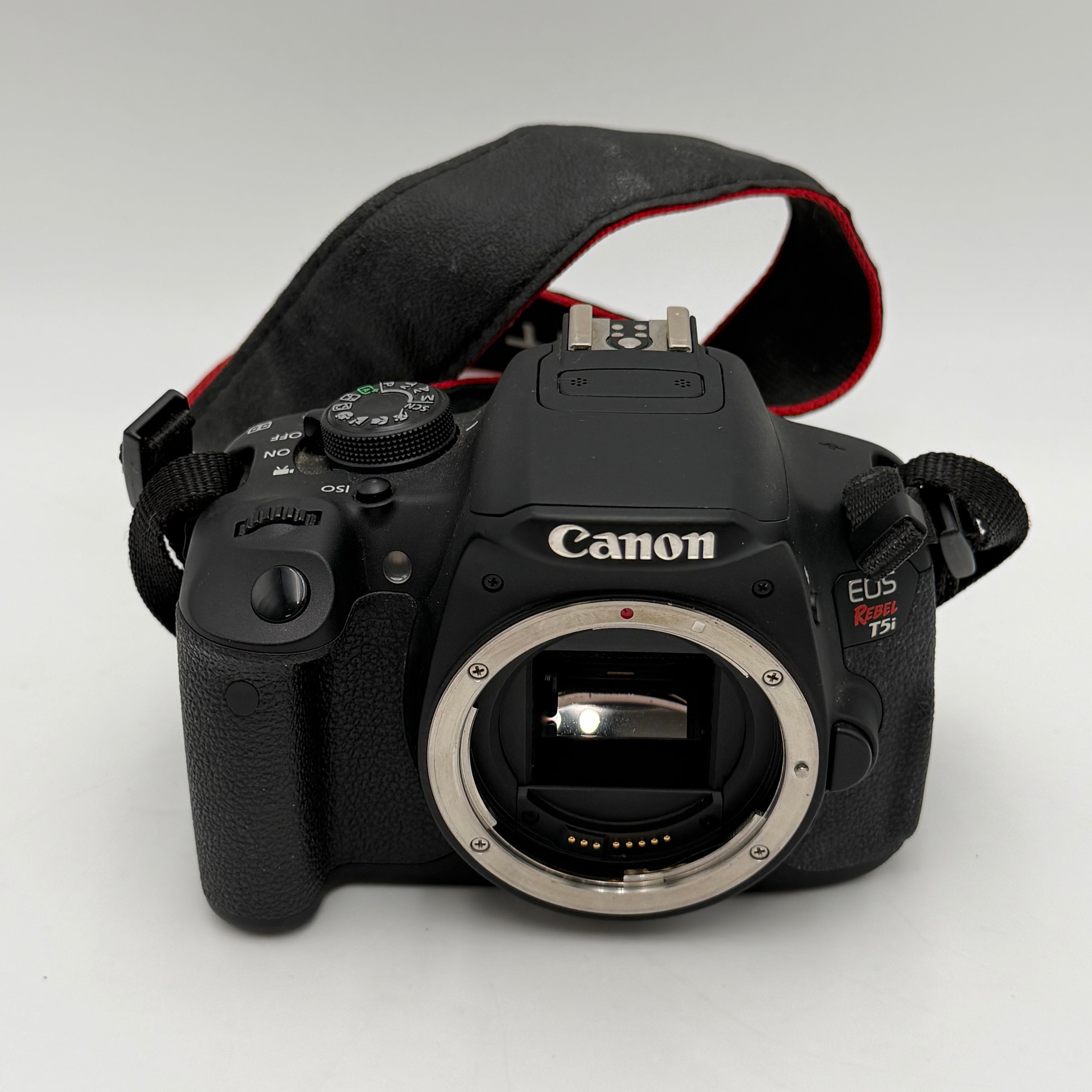 Canon EOS Rebel T5i DSLR Camera, Charger + EF-S 18-55mm Lens