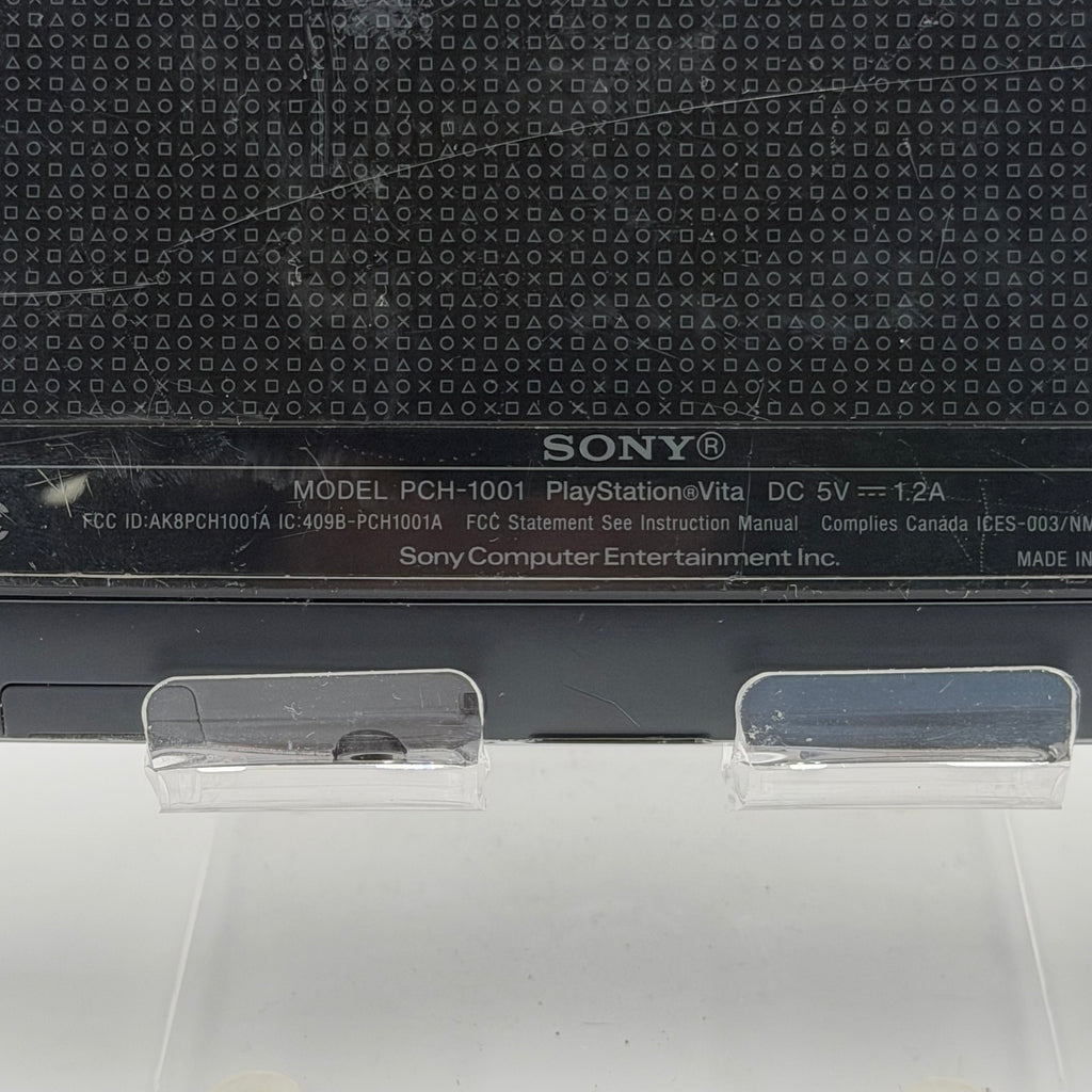 Sony PlayStation Vita PCH-1001 Black Video Game System Used - A