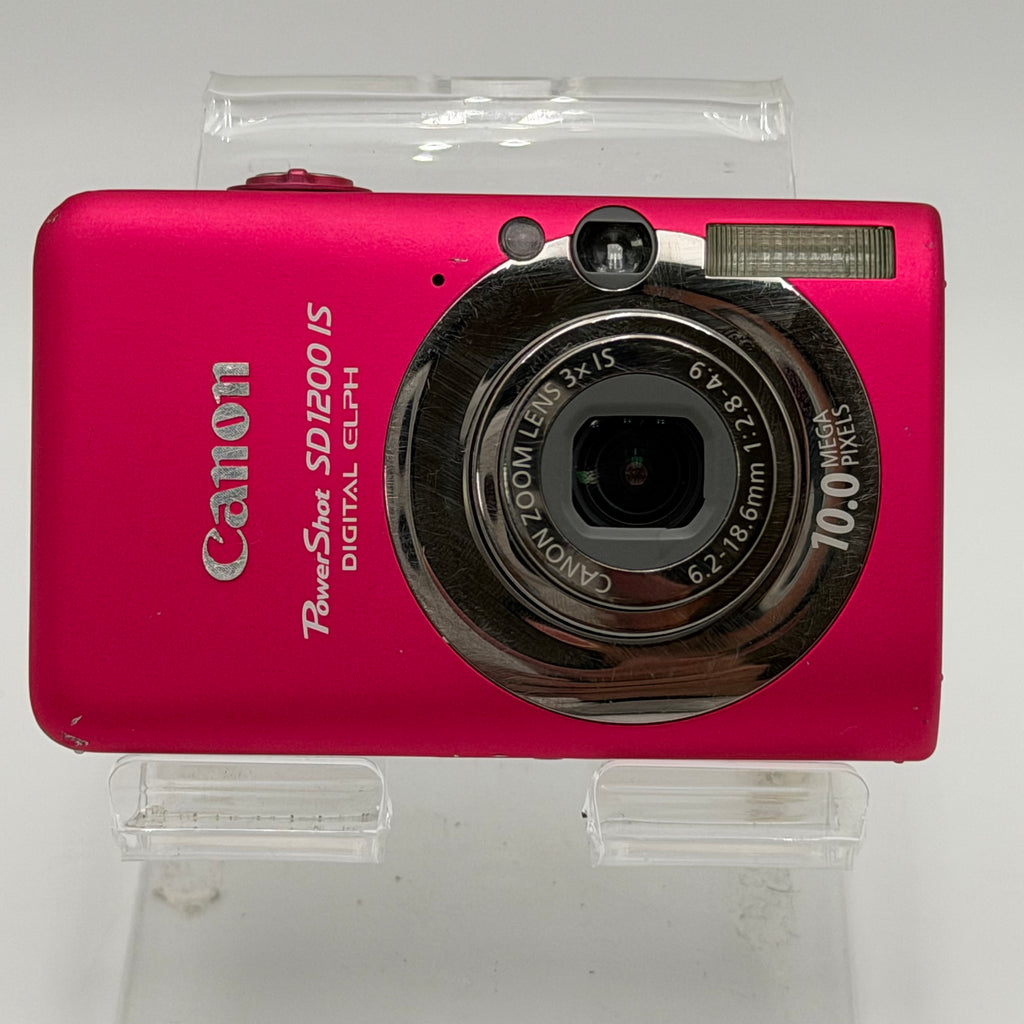 Canon PowerShot SD1200 IS Digital Camera Pink