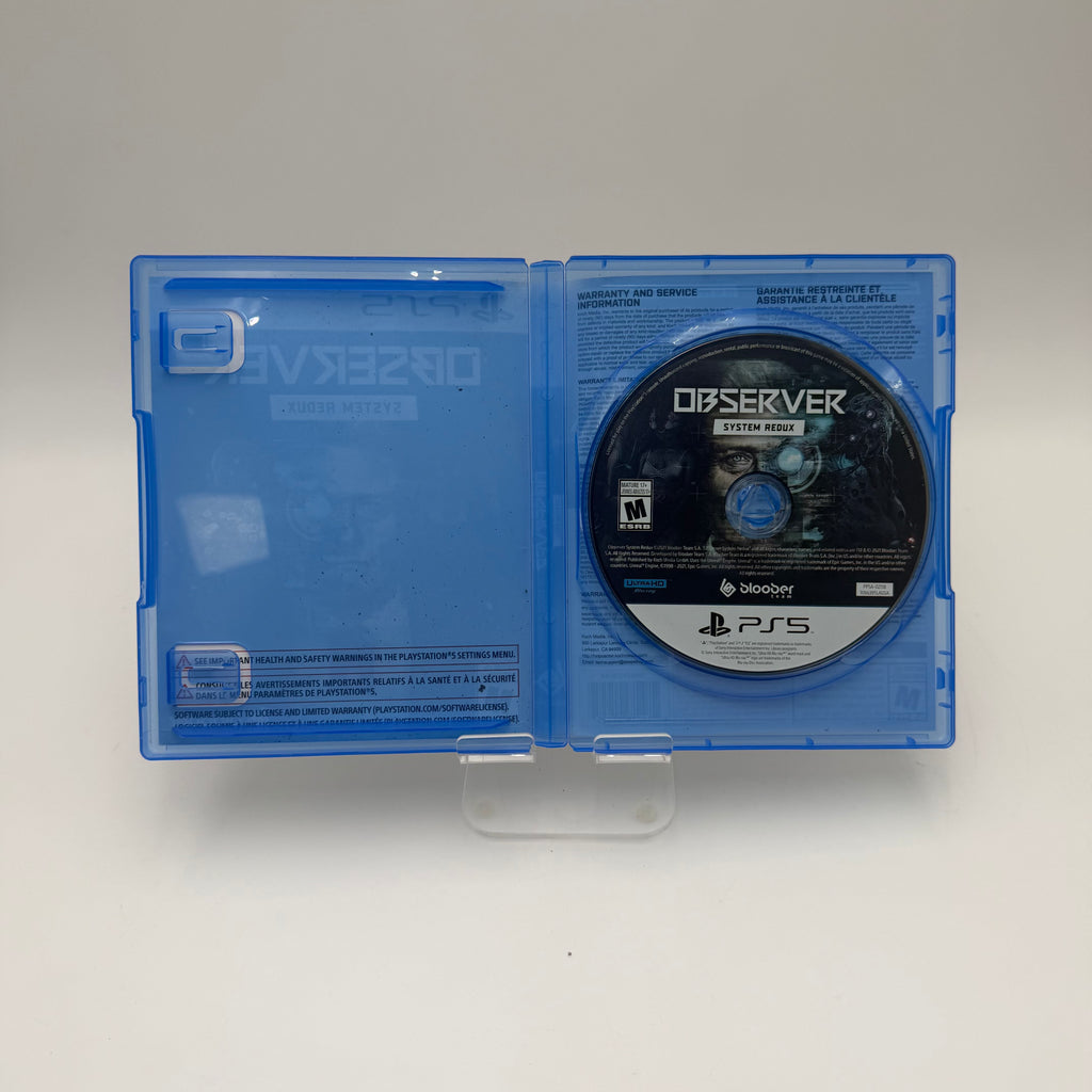 Sony PlayStation 5 PS5 Observer: System Redux - Tested/Working