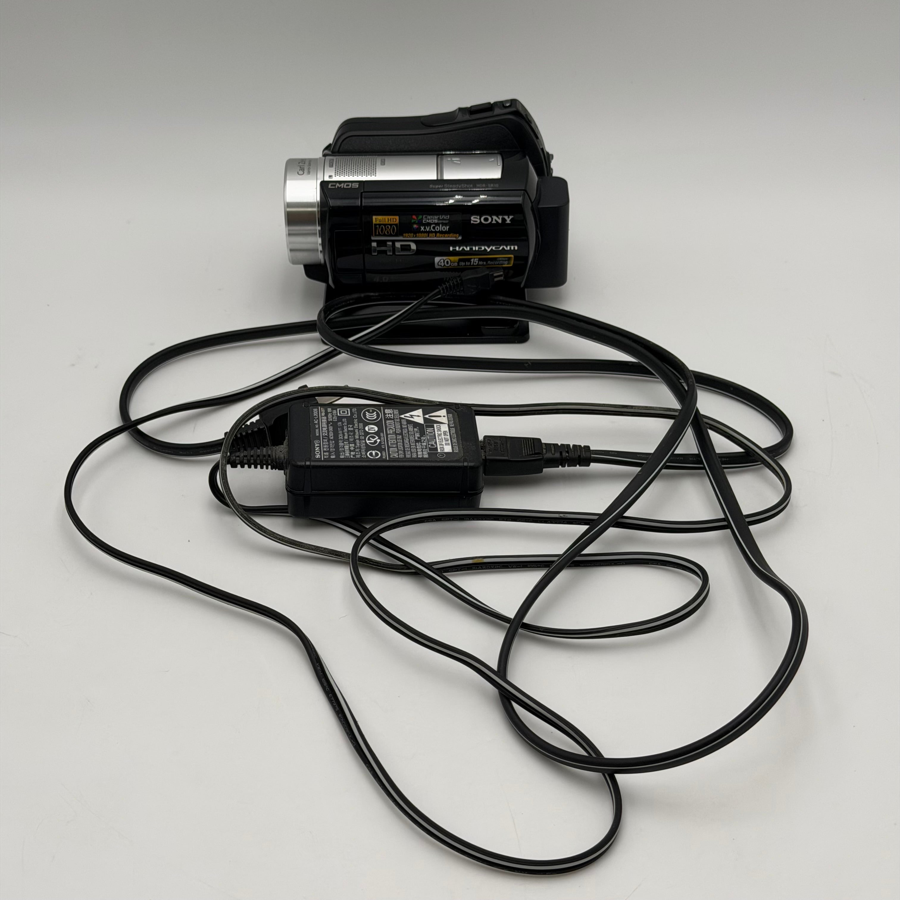 Sony Handycam HD Camcorder HDR-SR10 with Charge Station