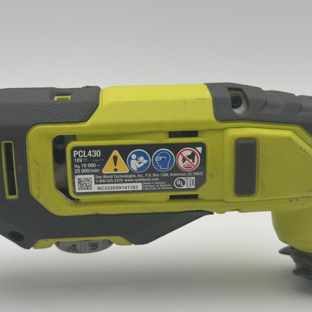 RYOBI ONE+ 18V PCL430 Cordless Oscillating Multi-Tool (Tool Only)