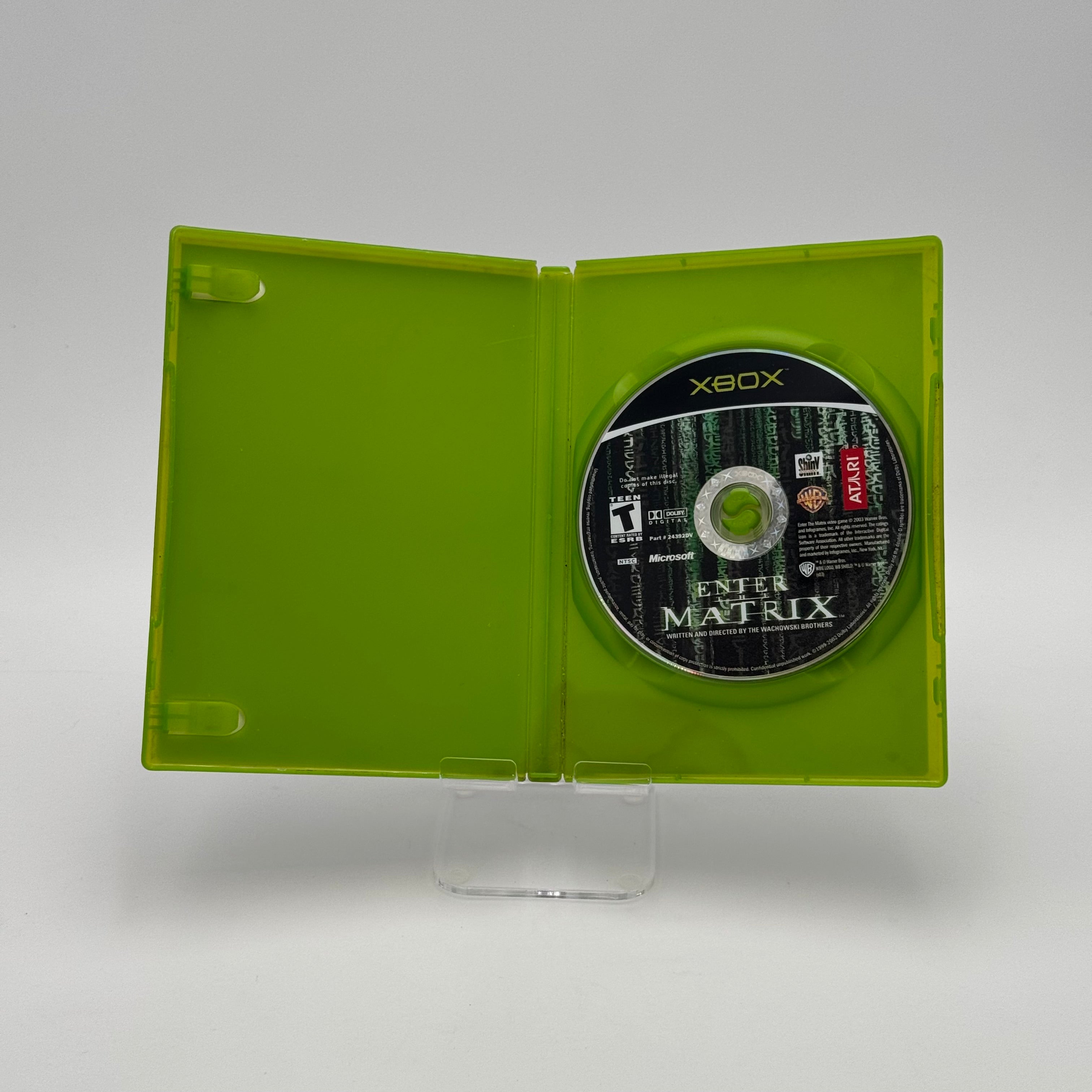 Xbox Enter the Matrix Video Game - Used